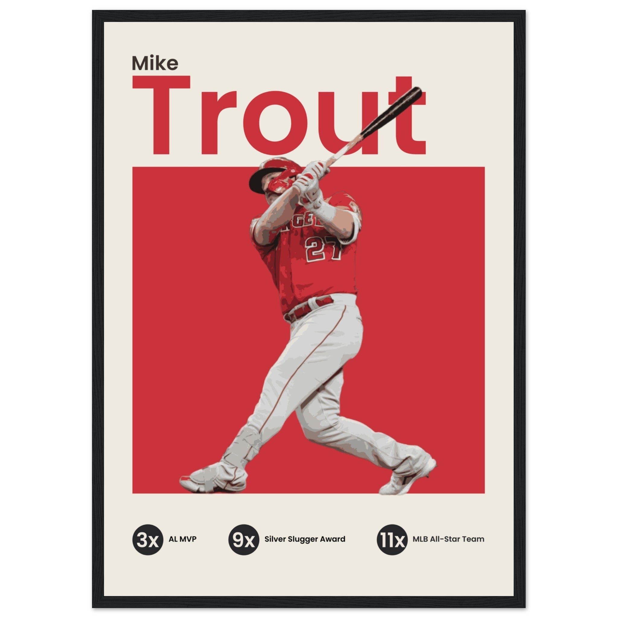 Mike Trout - OverPrints