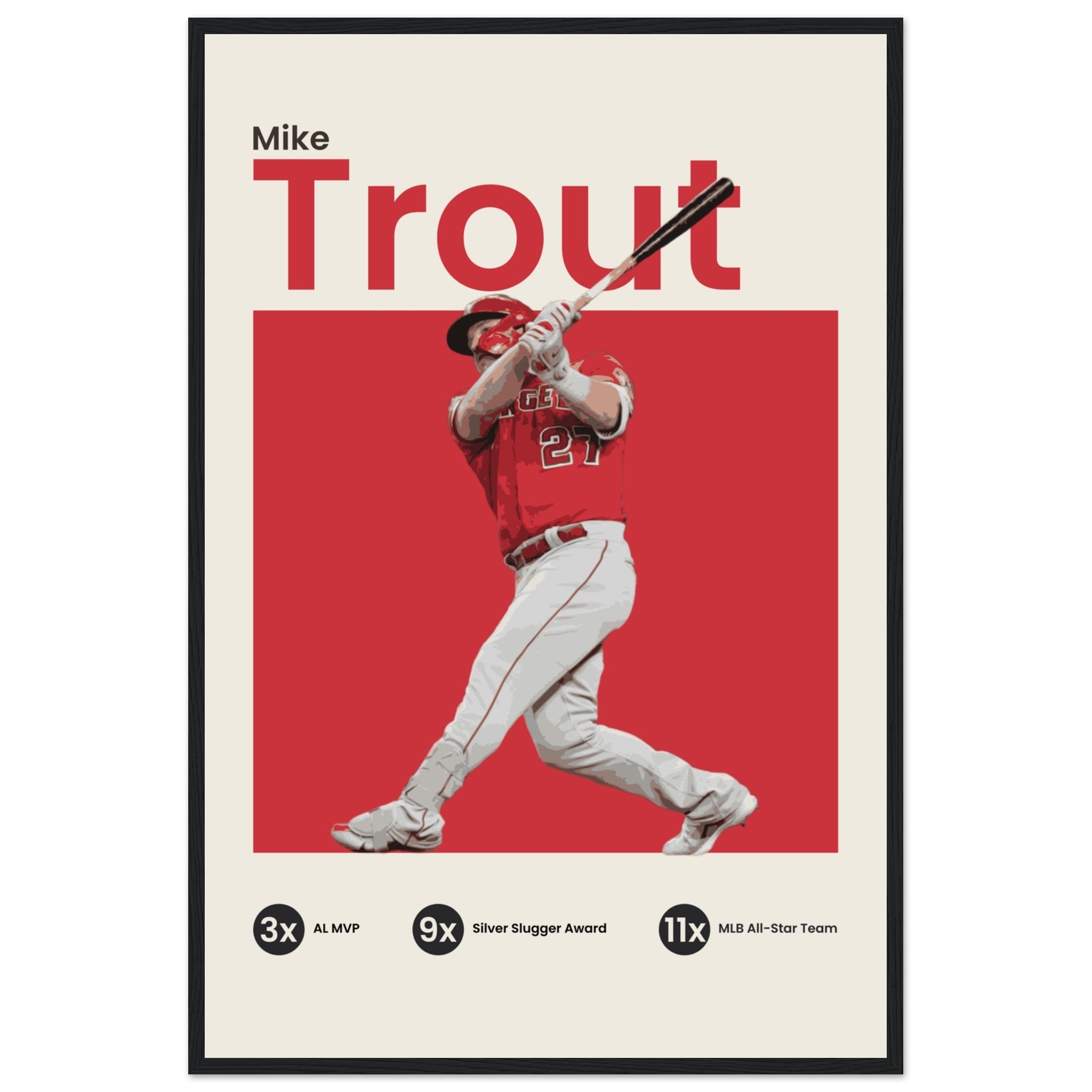 Mike Trout - OverPrints