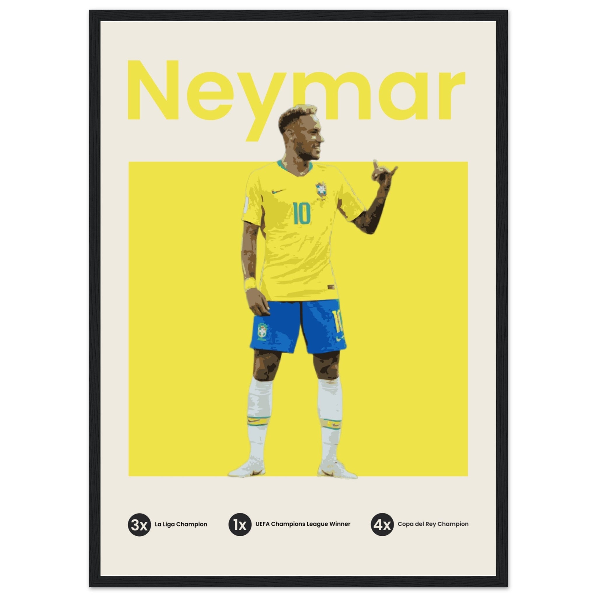 Neymar - Yellow - OverPrints