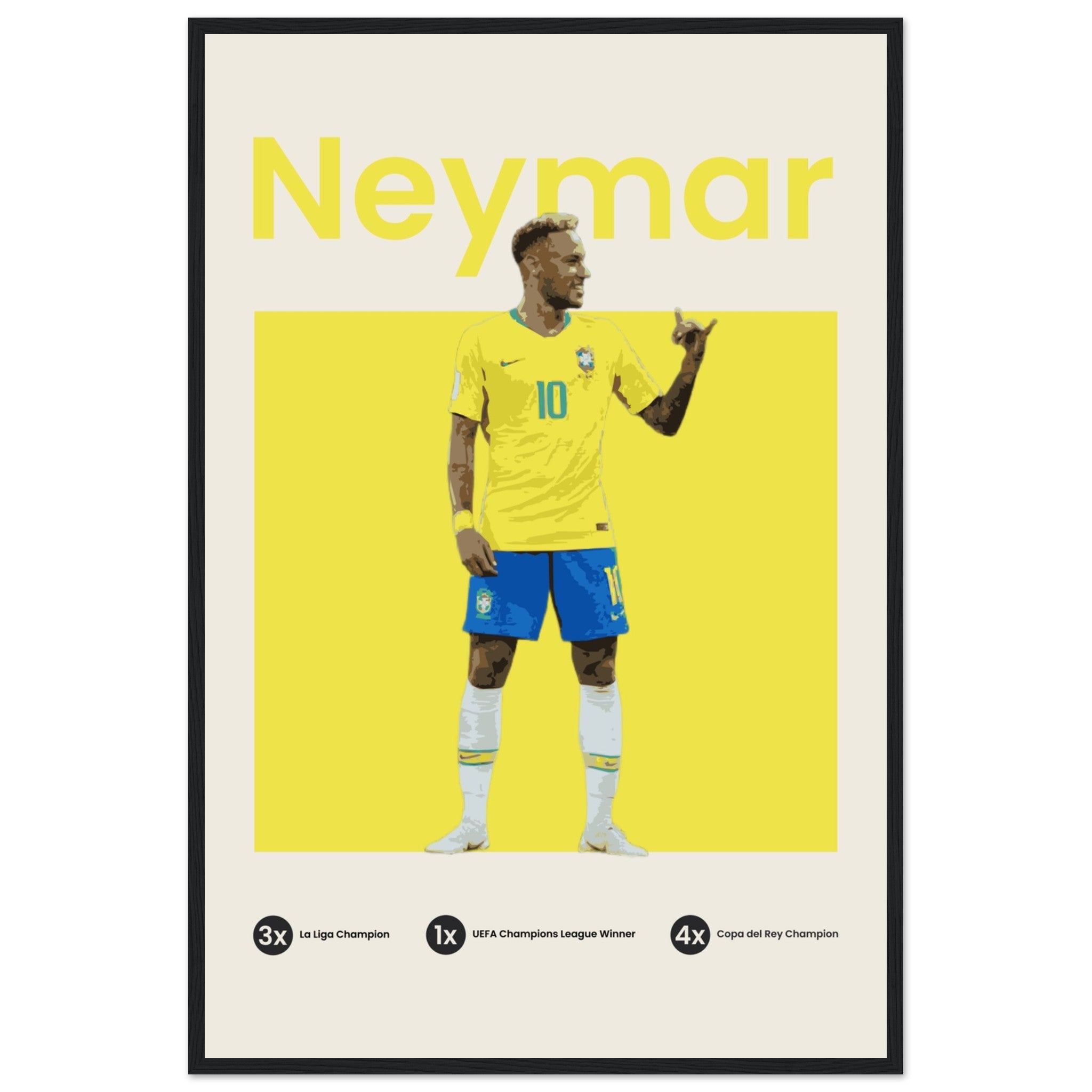 Neymar - Yellow - OverPrints