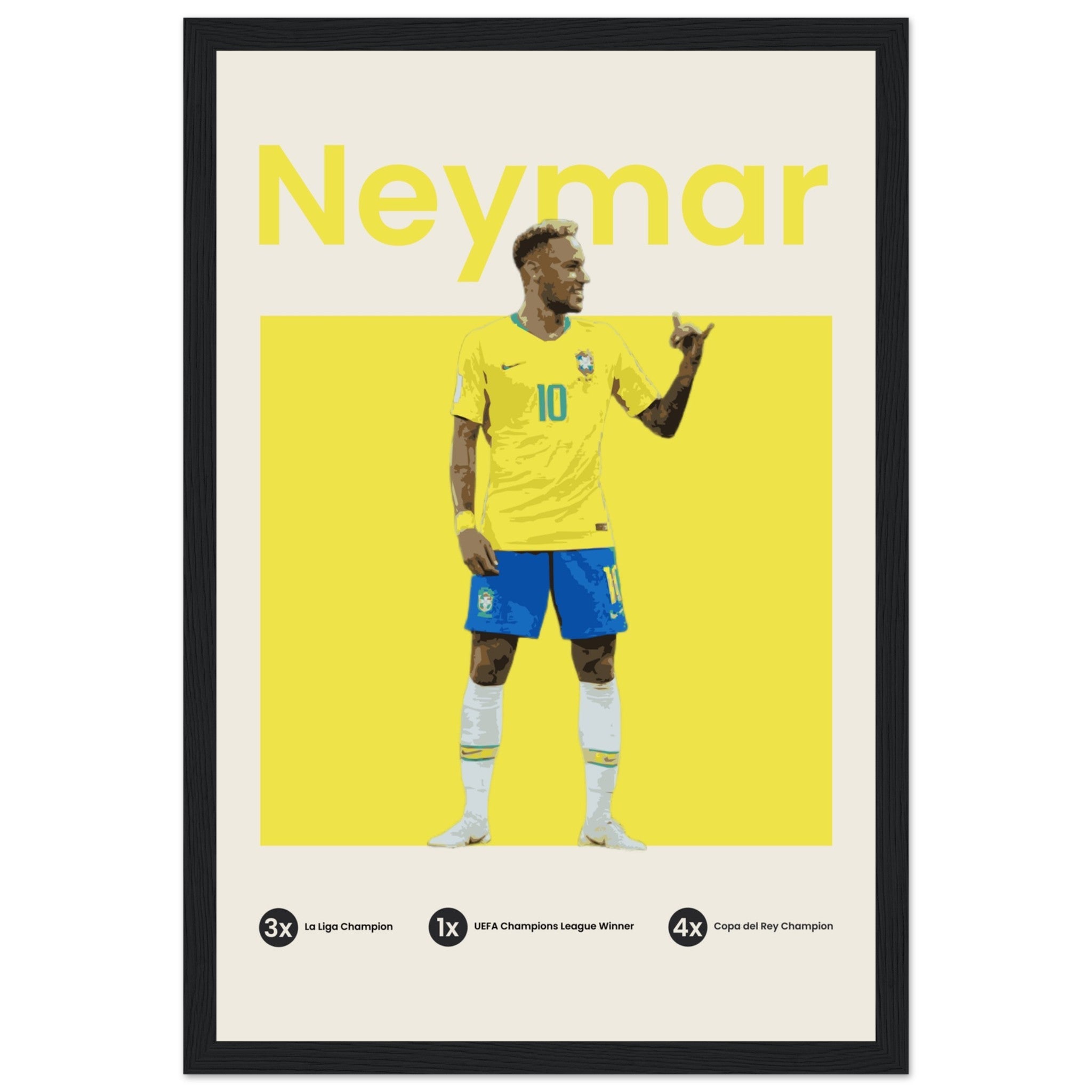 Neymar - Yellow - OverPrints