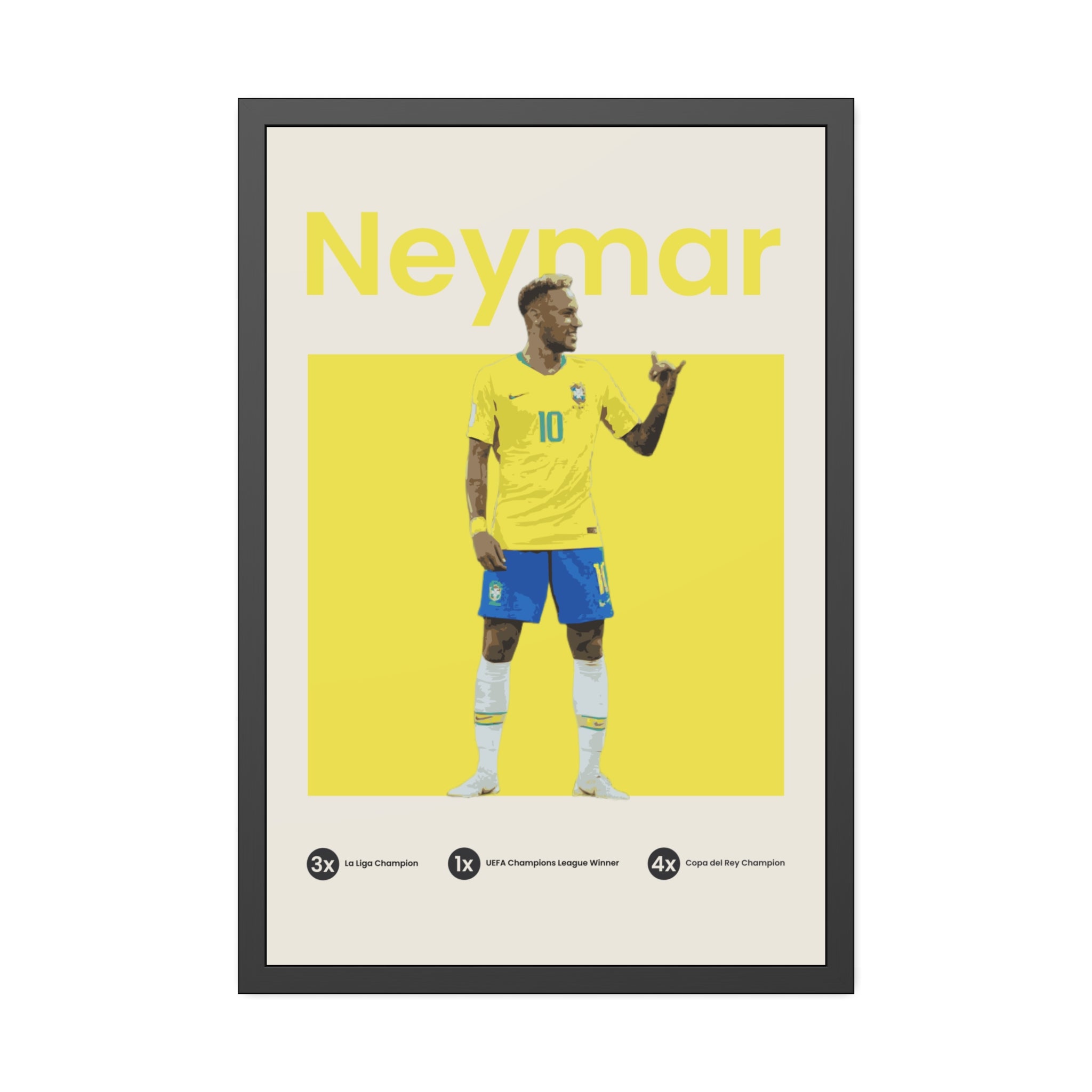 Neymar - Yellow - OverPrints