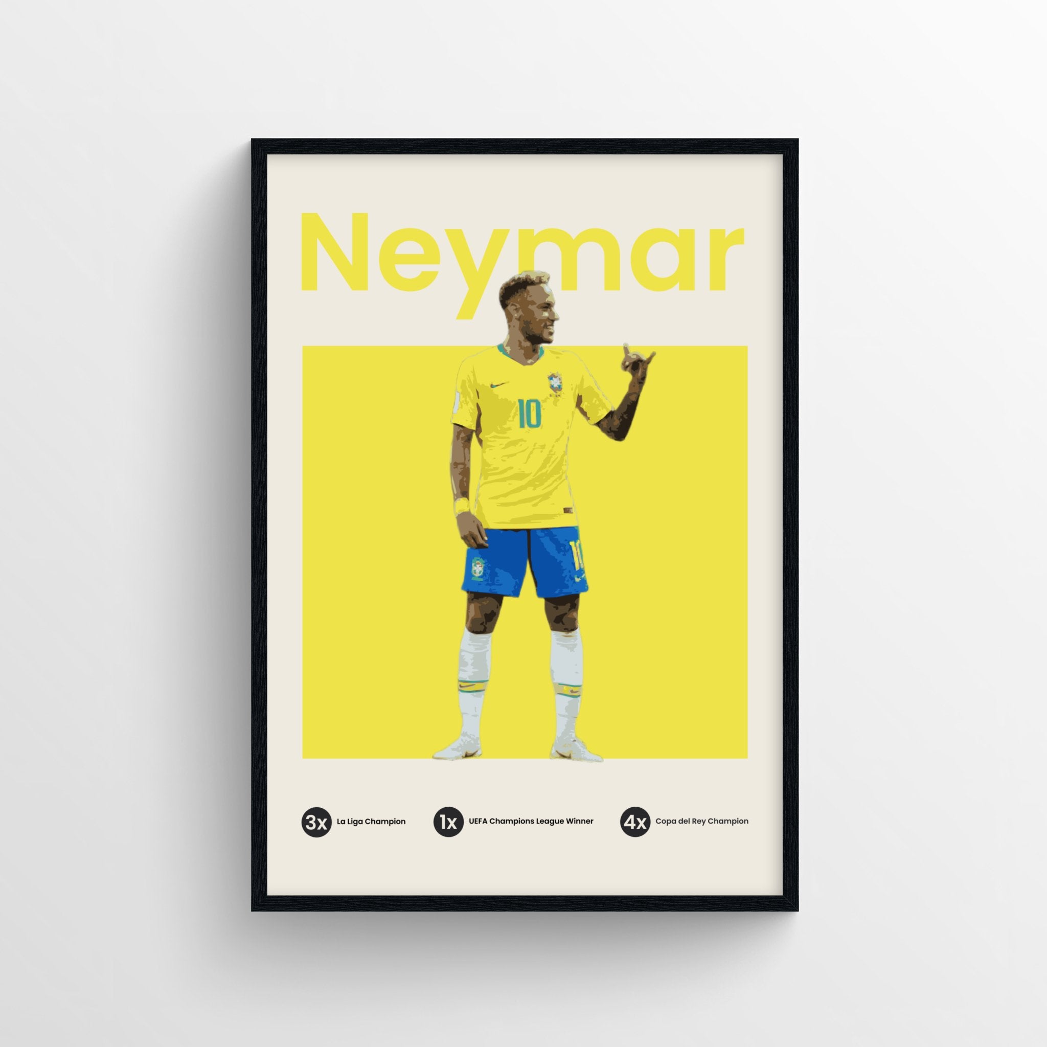 Neymar - Yellow - OverPrints