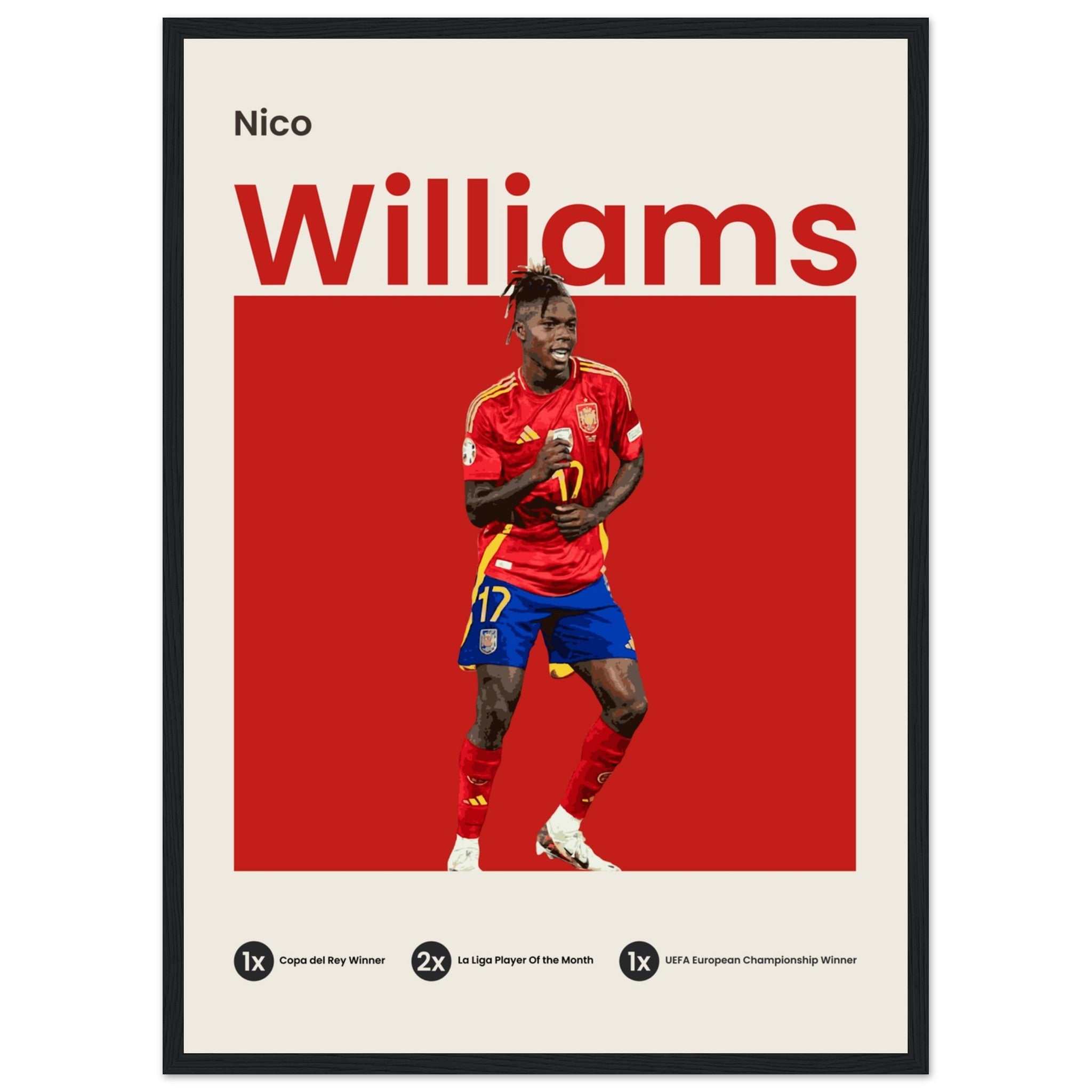 Nico Williams - Euro 2024 - OverPrints