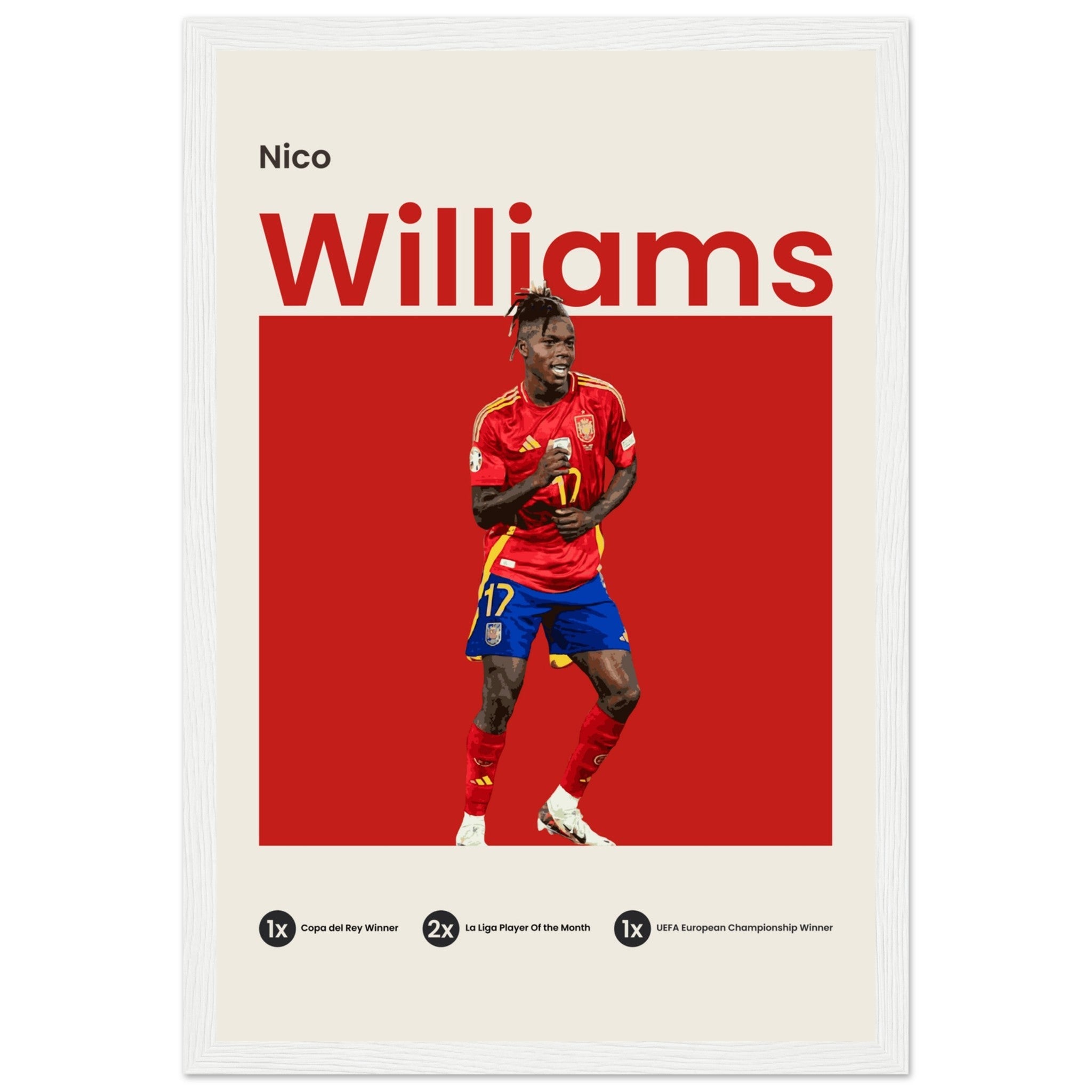 Nico Williams - Euro 2024 - OverPrints