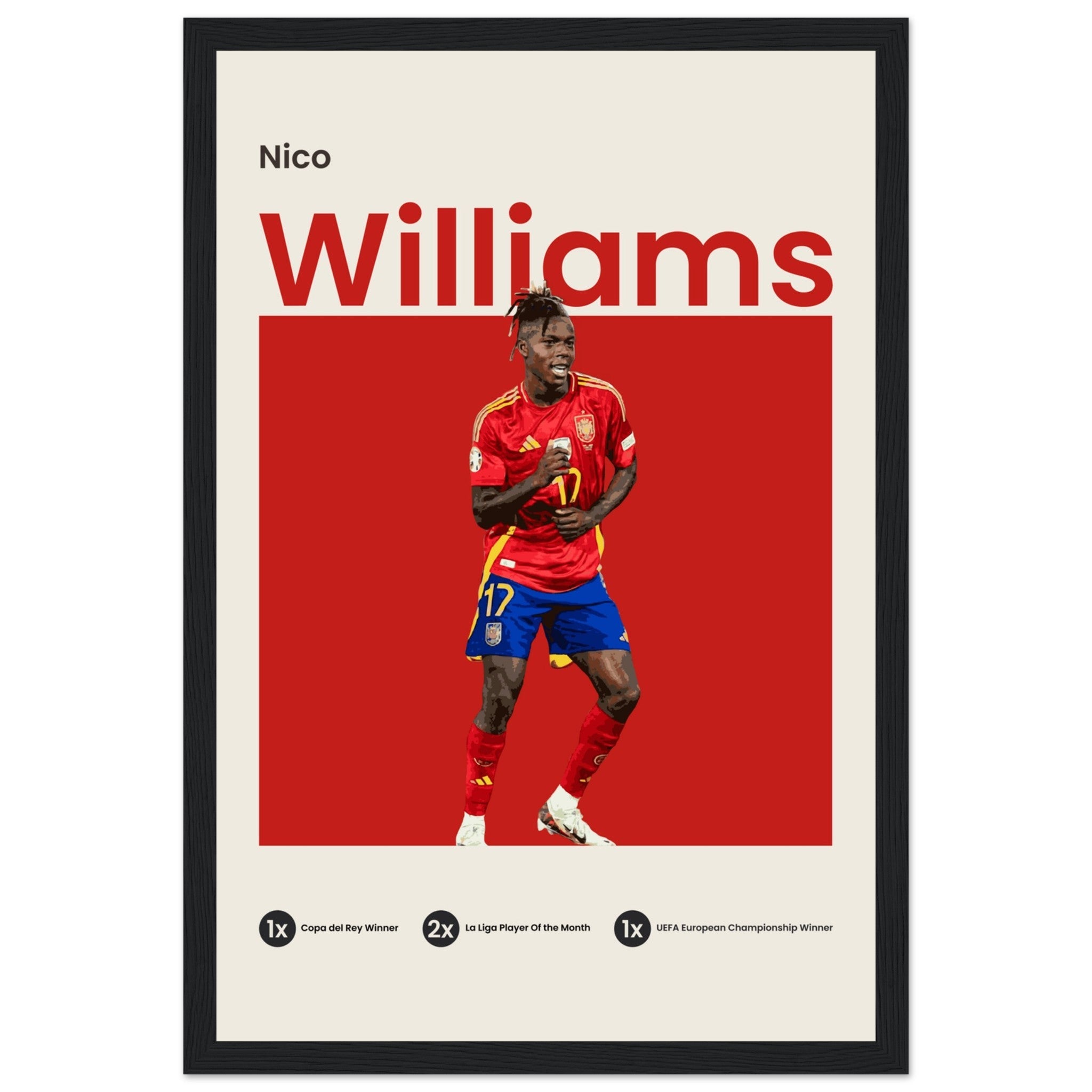 Nico Williams - Euro 2024 - OverPrints