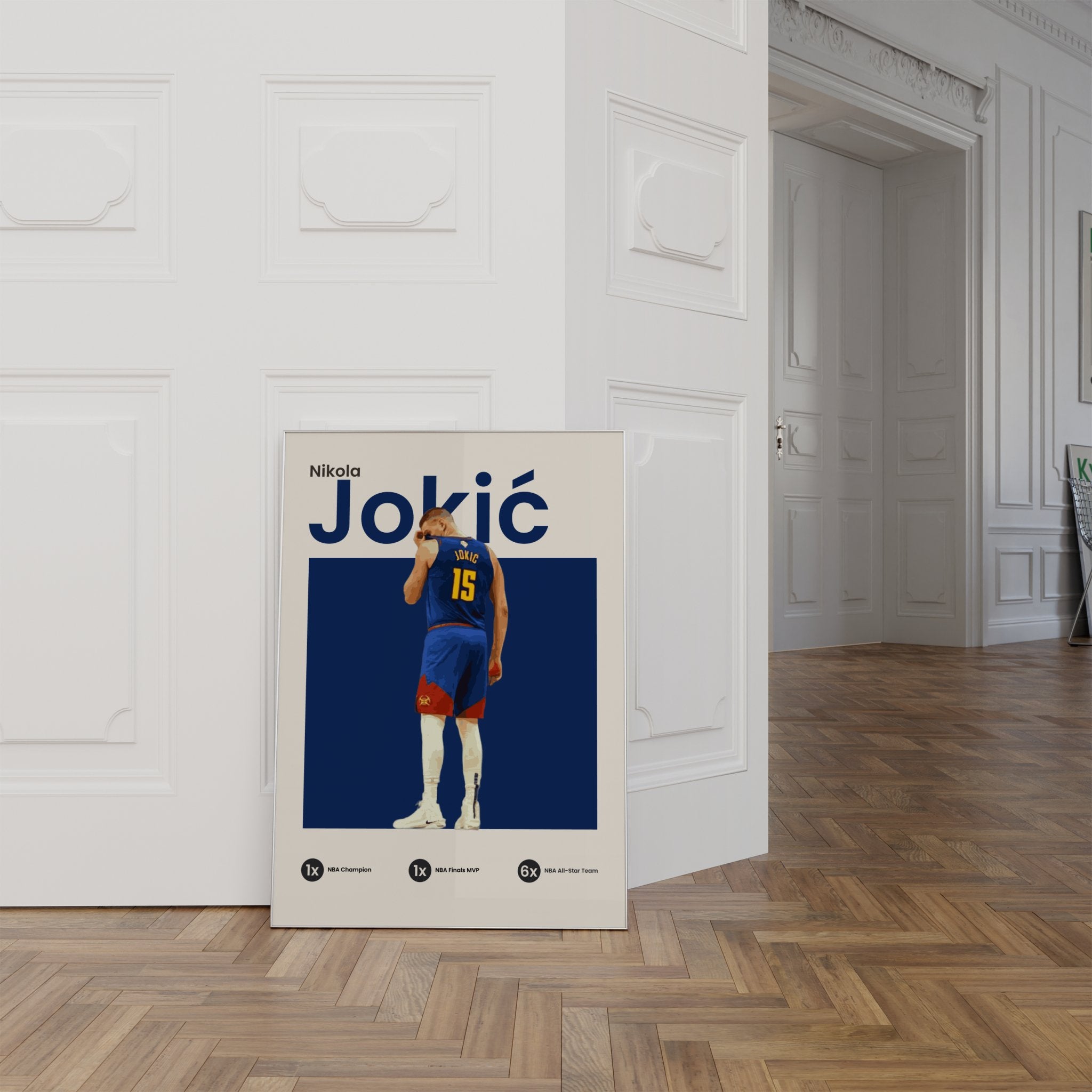 Nikola Jokić - Blue - OverPrints