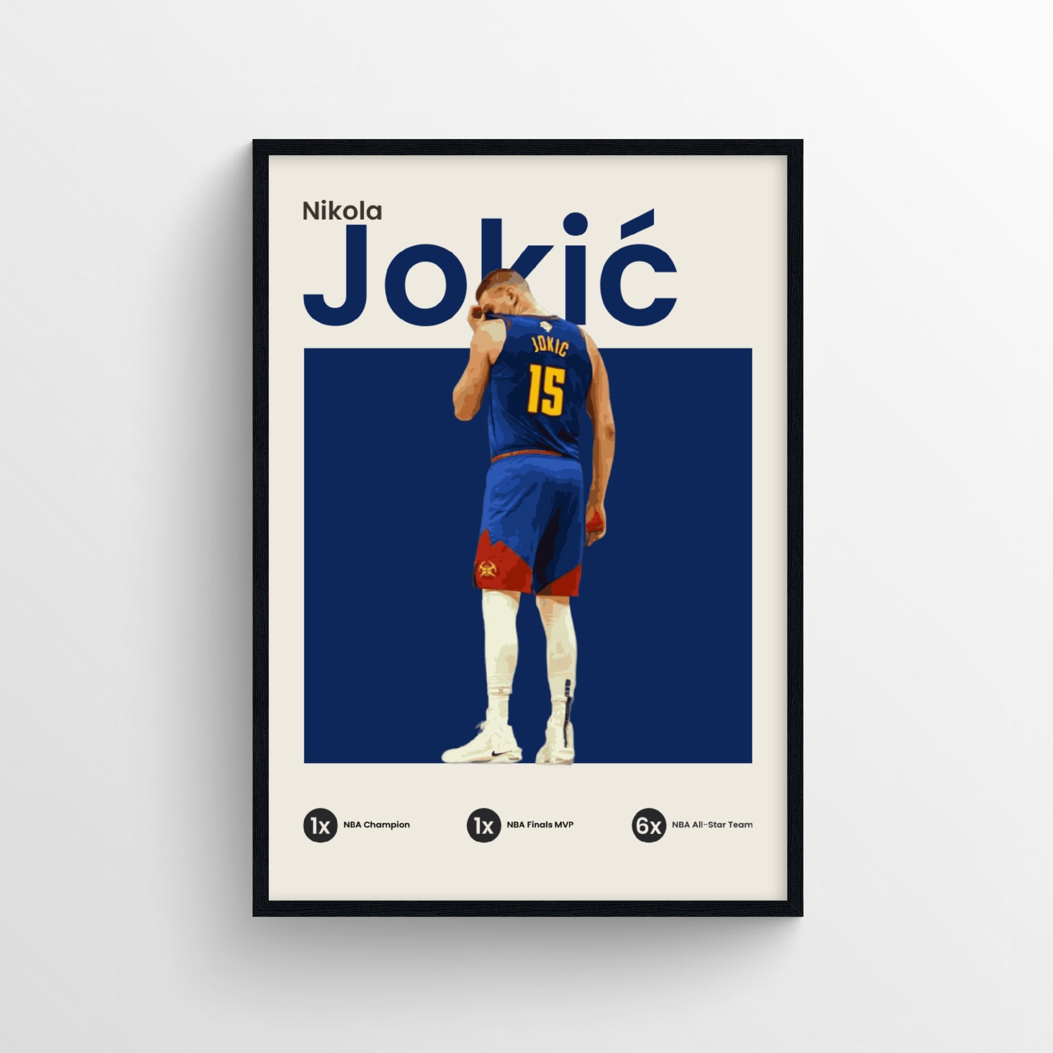 Nikola Jokić - Blue - OverPrints