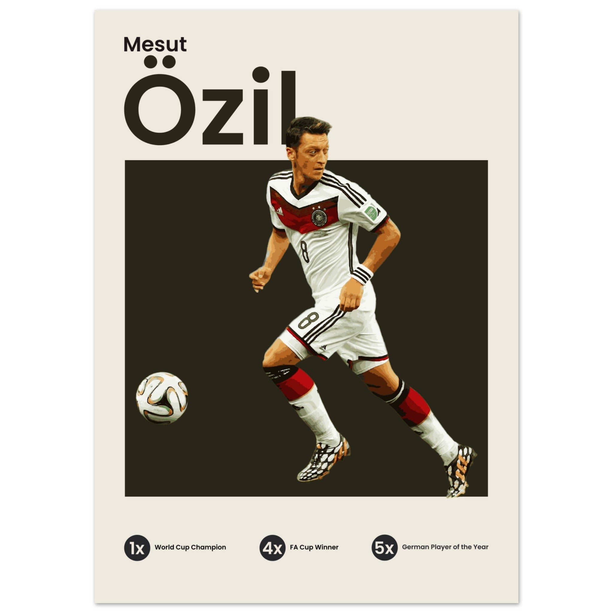 Özil - Germany - OverPrints