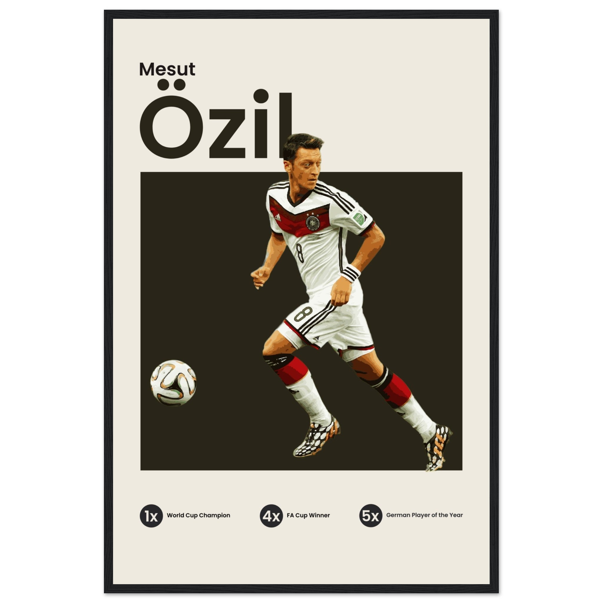 Özil - Germany - OverPrints