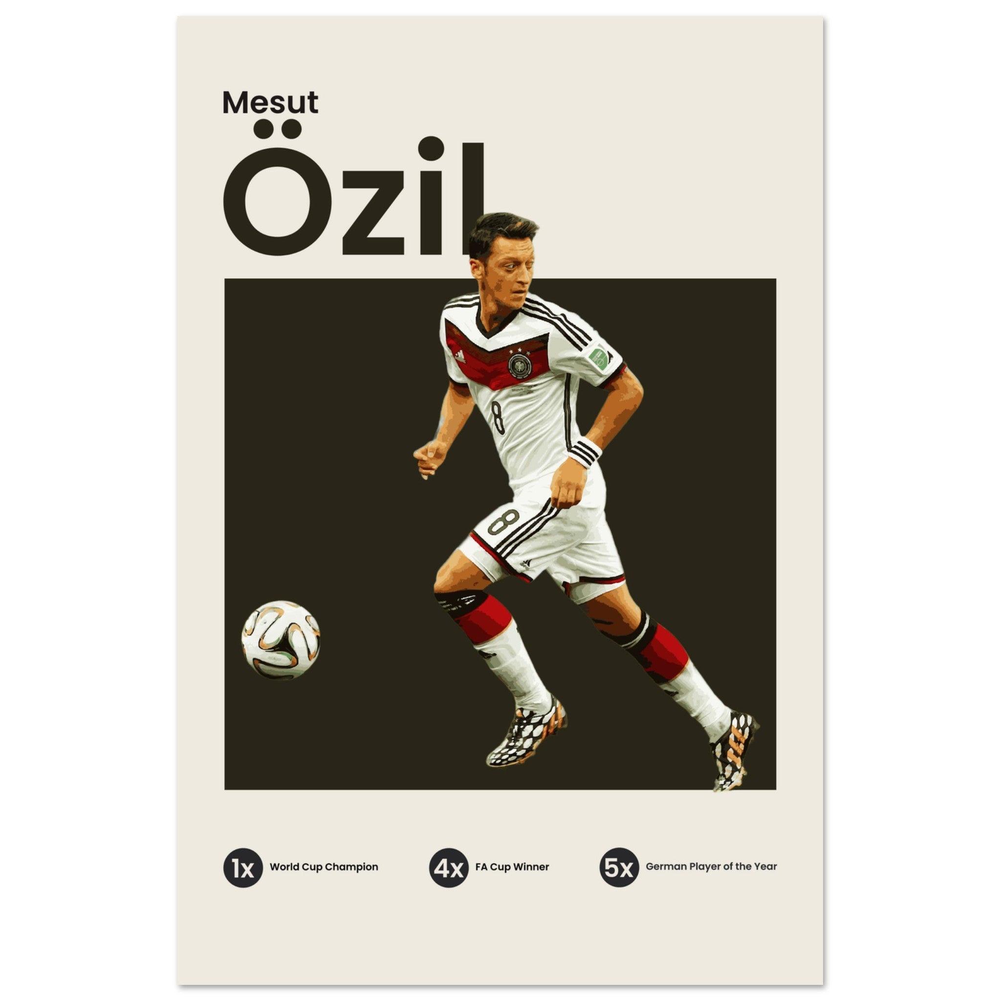 Özil - Germany - OverPrints