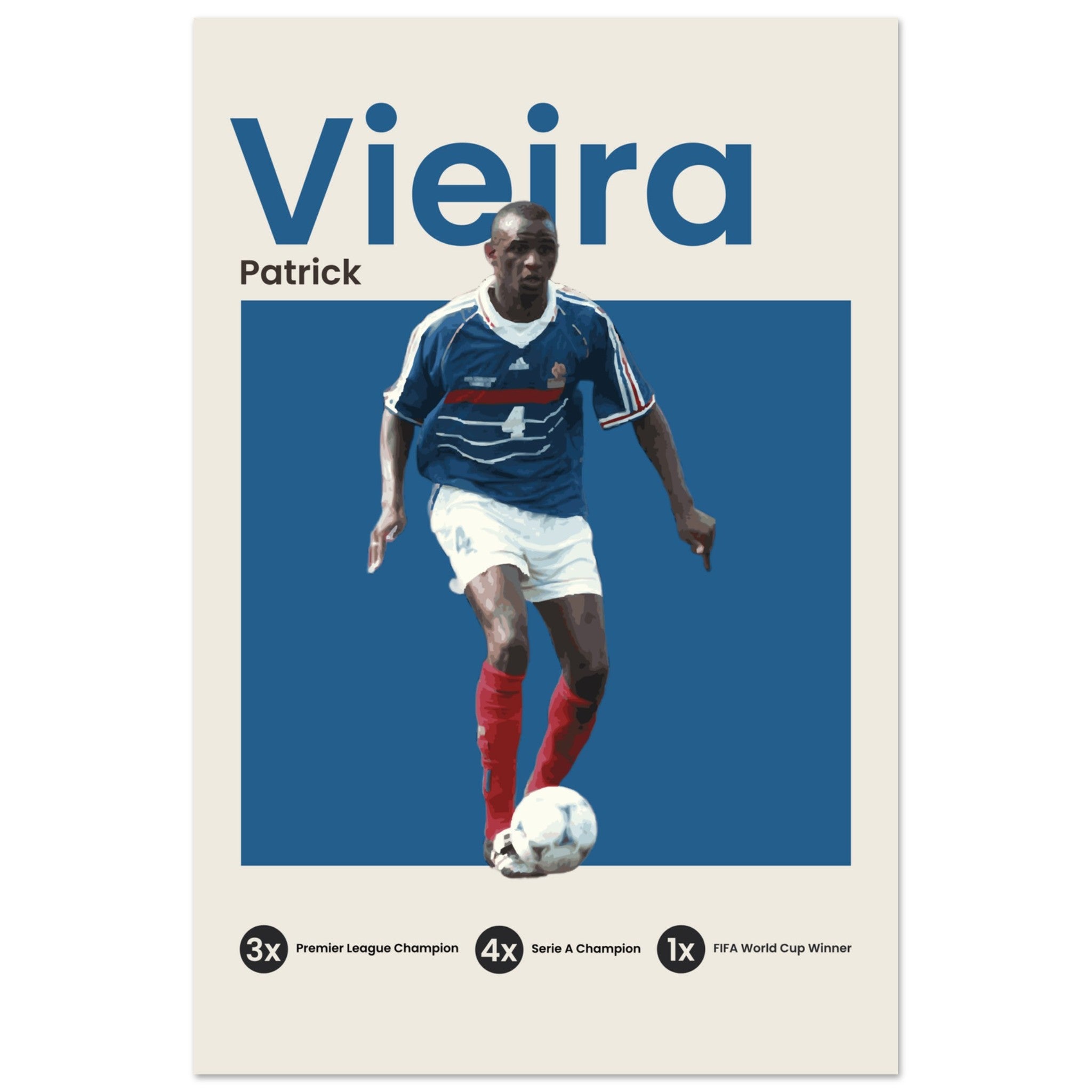 Patrick Vieira - France Edition - OverPrints