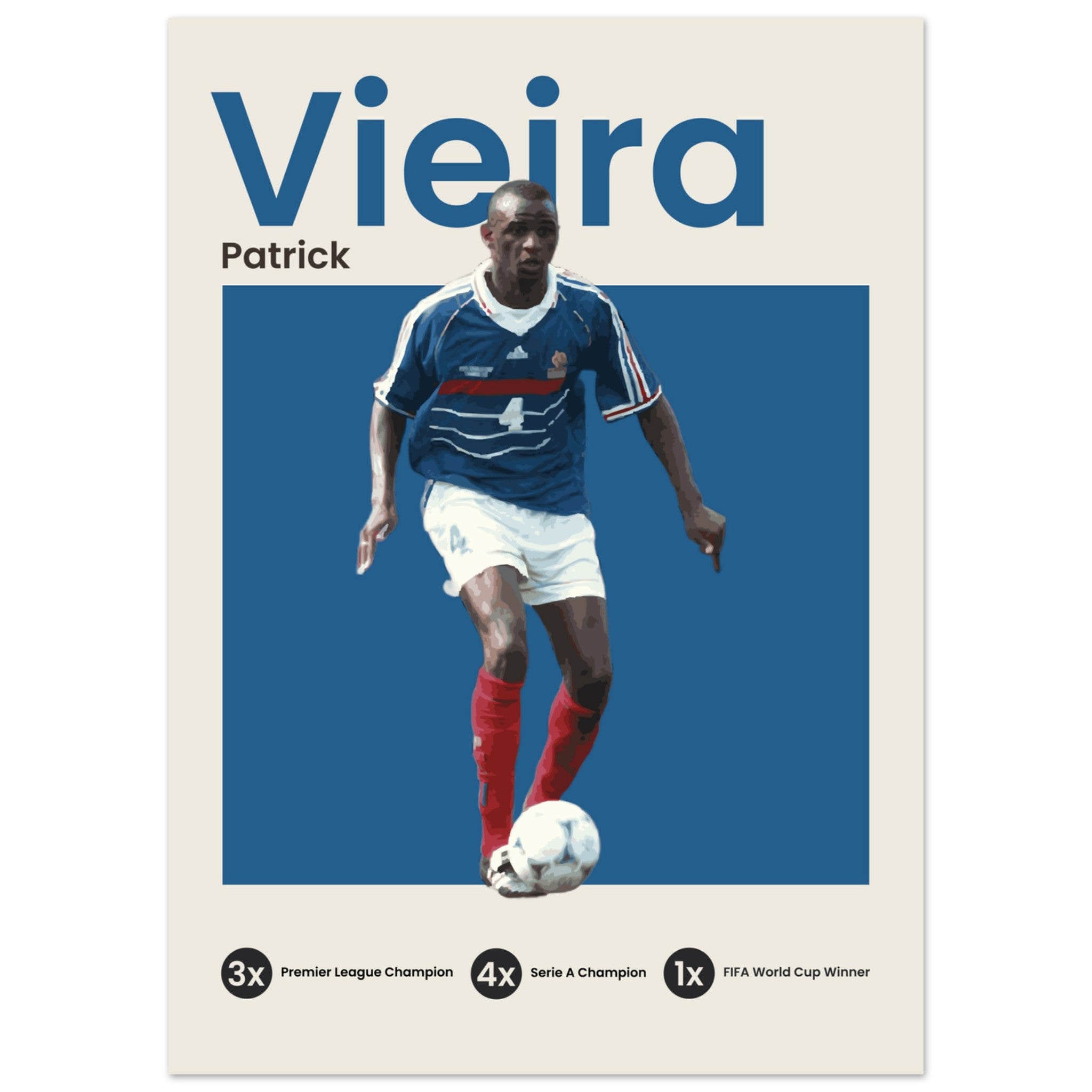 Patrick Vieira - France Edition - OverPrints