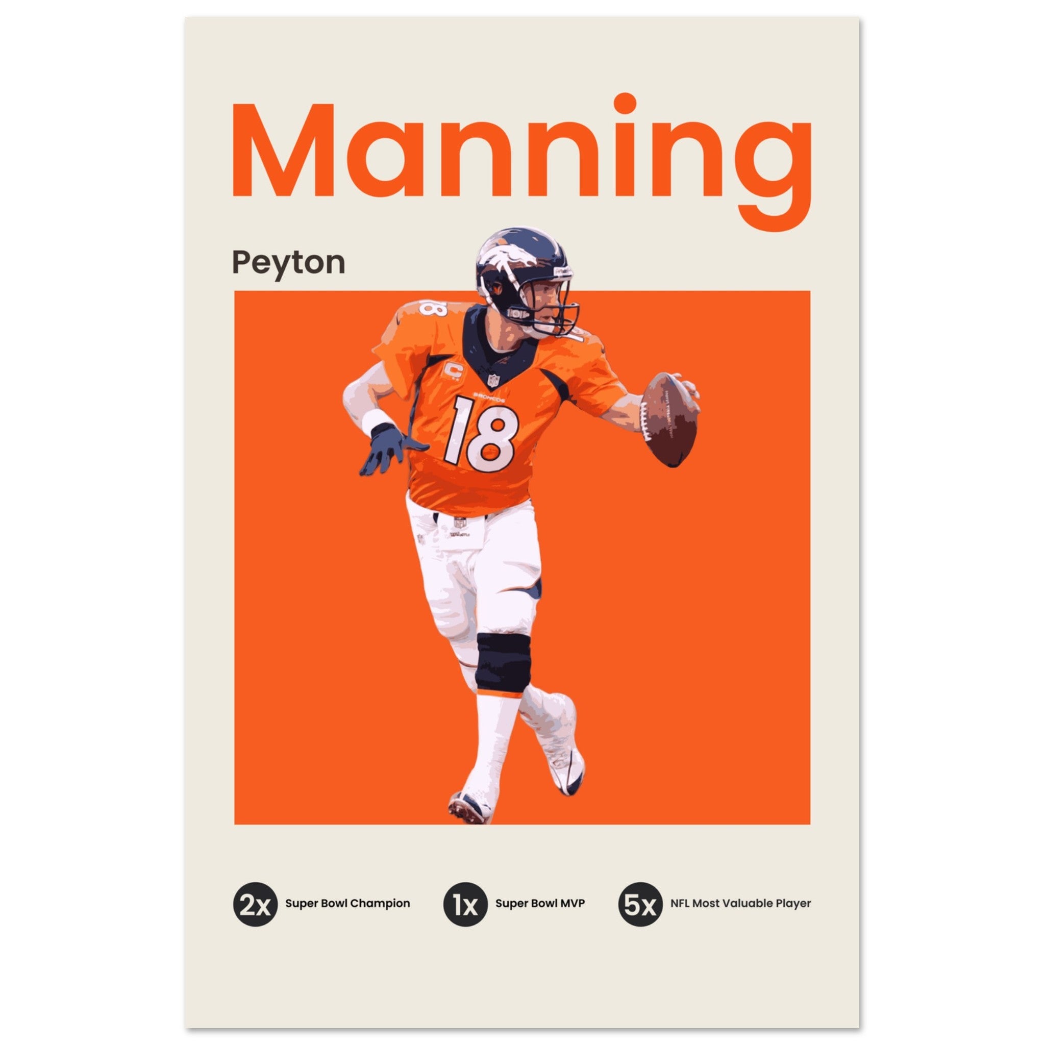 Peyton Manning - OverPrints