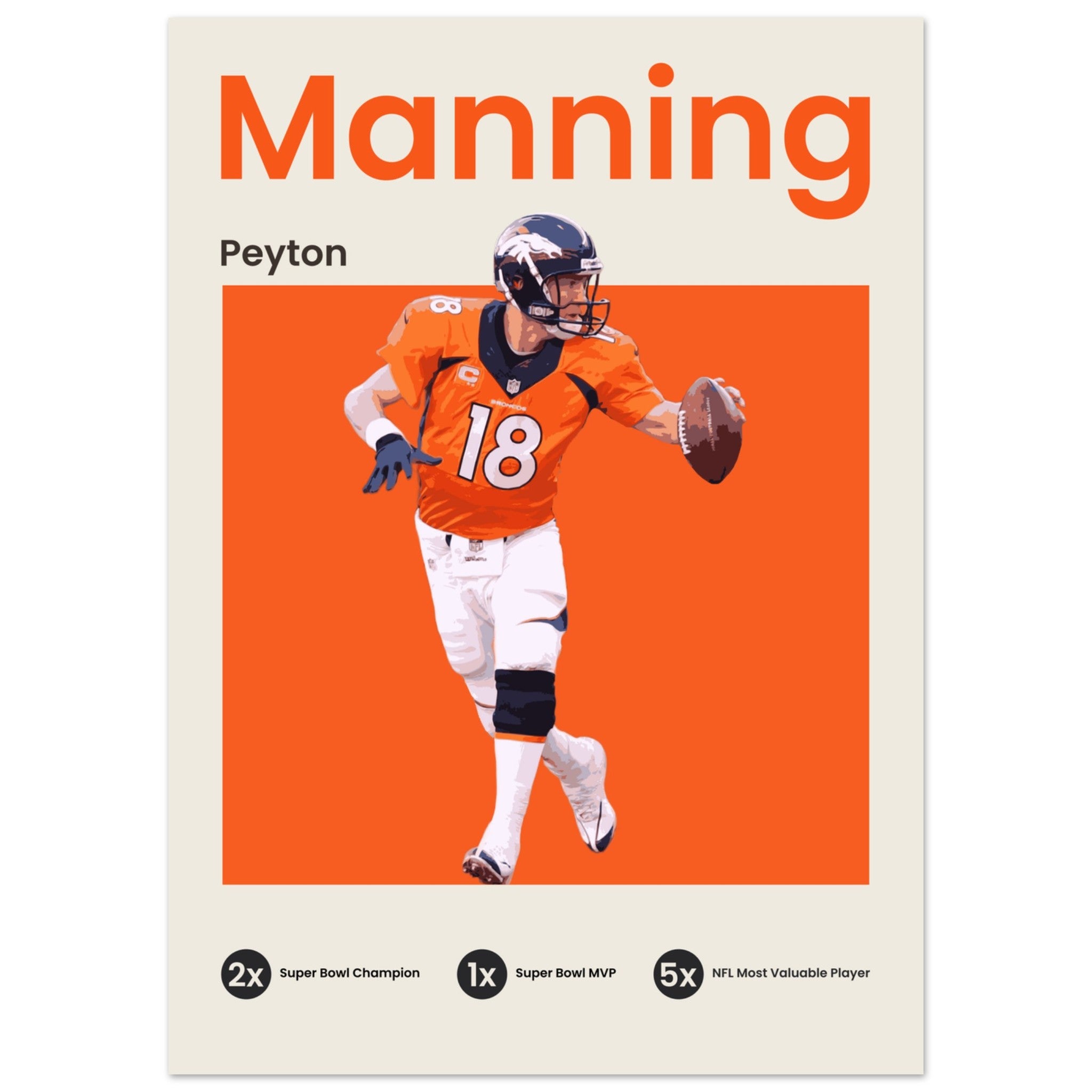 Peyton Manning - OverPrints