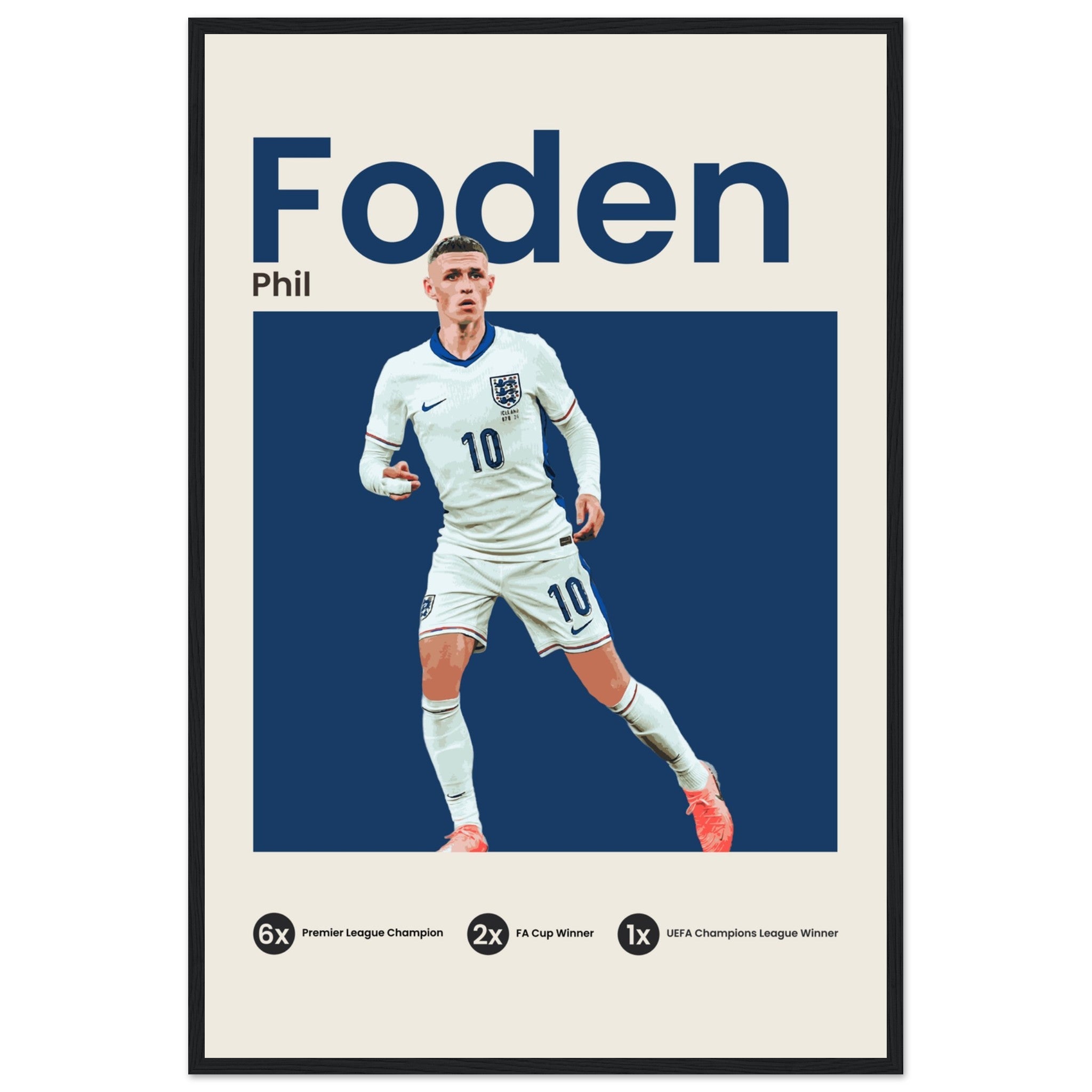 Phil Foden - Euro 2024 - OverPrints