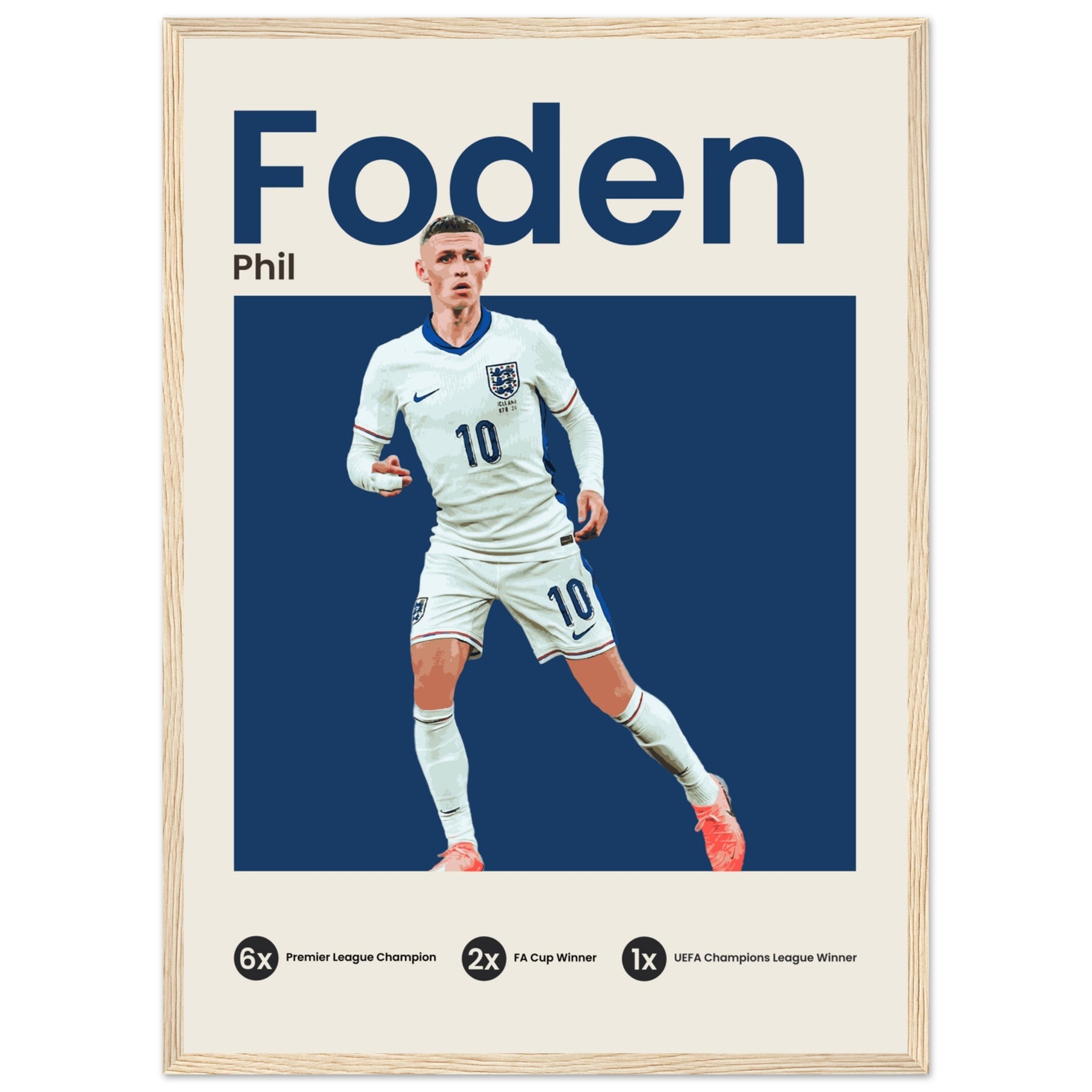 Phil Foden - Euro 2024 - OverPrints