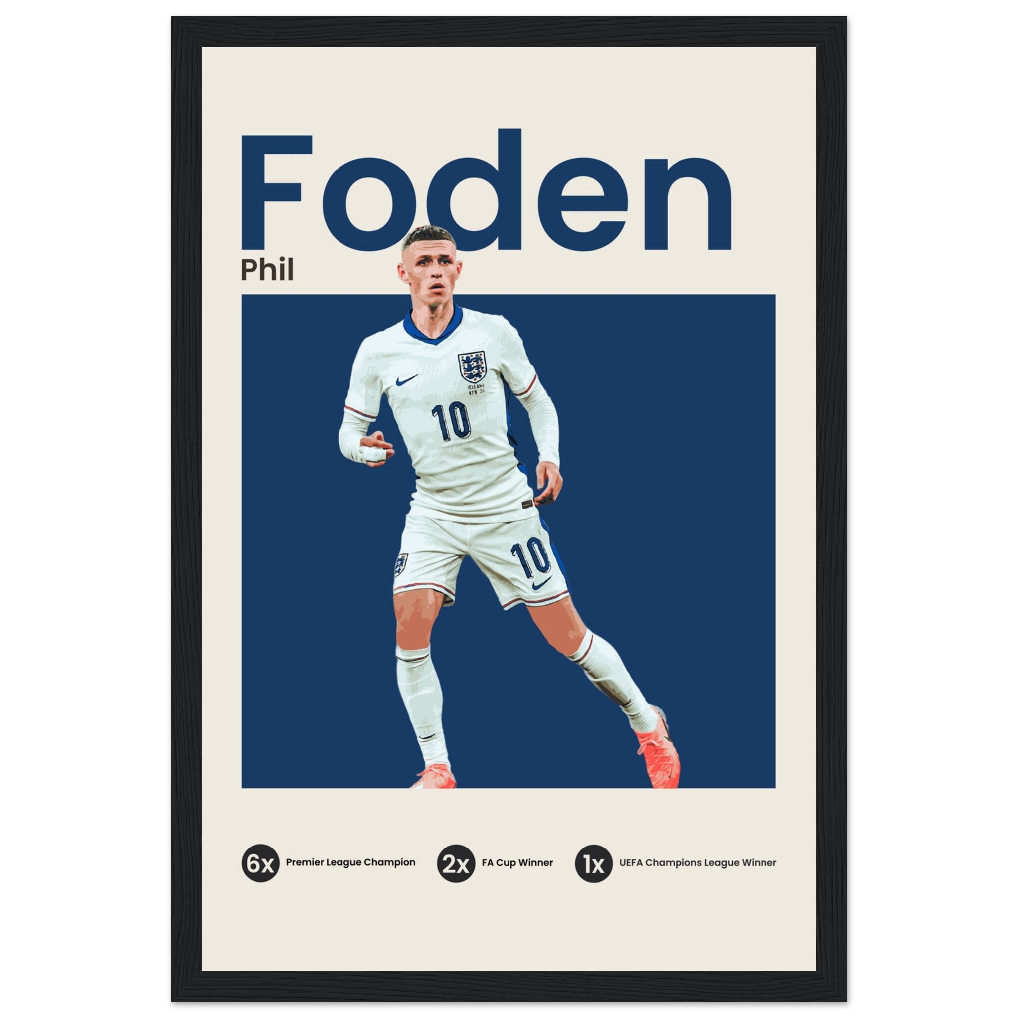 Phil Foden - Euro 2024 - OverPrints