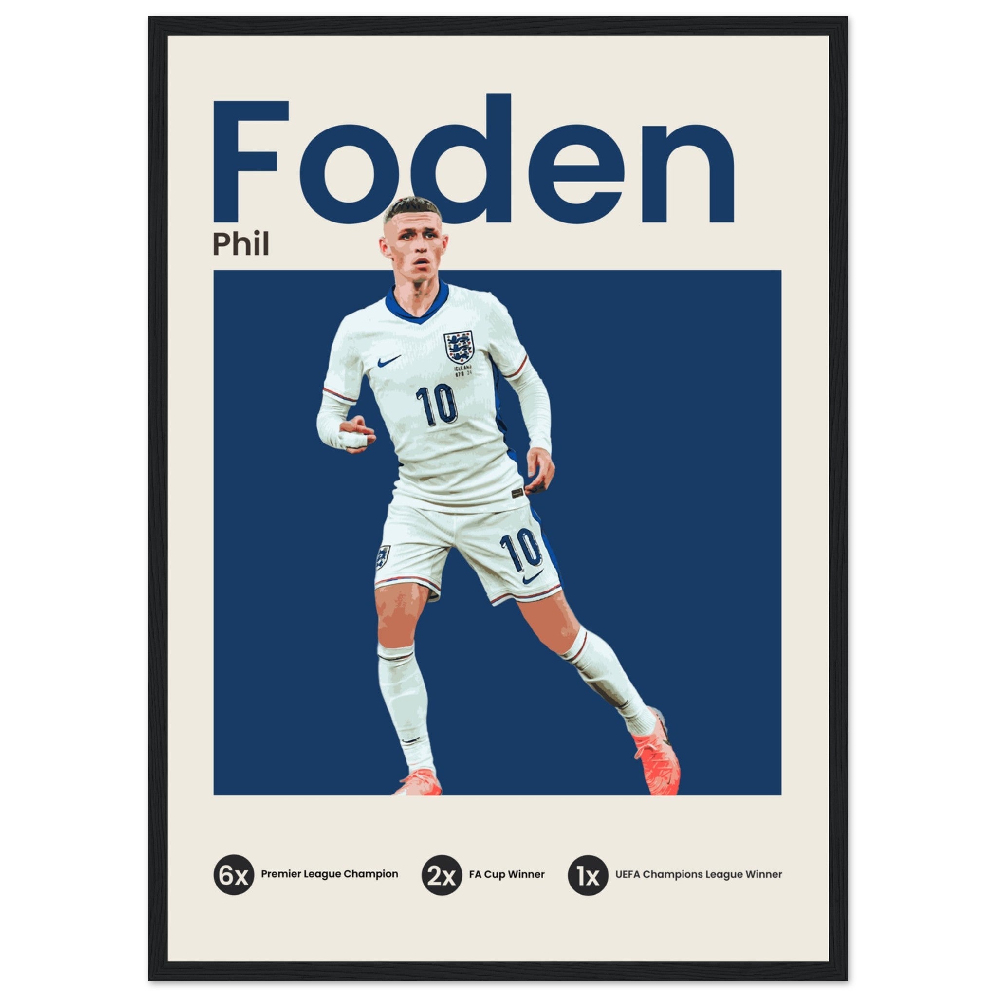 Phil Foden - Euro 2024 - OverPrints