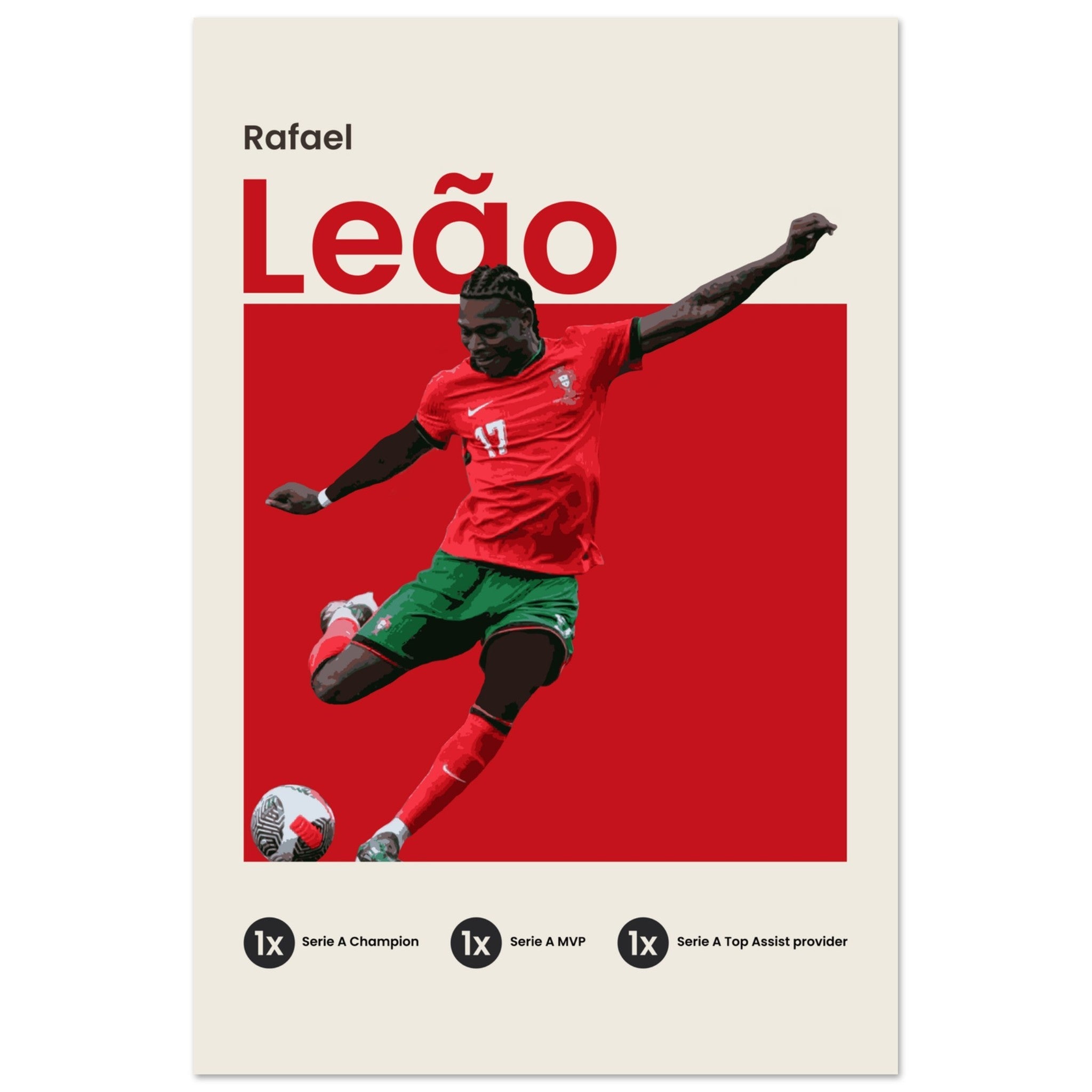 Rafael Leao - Euro 2024 - OverPrints