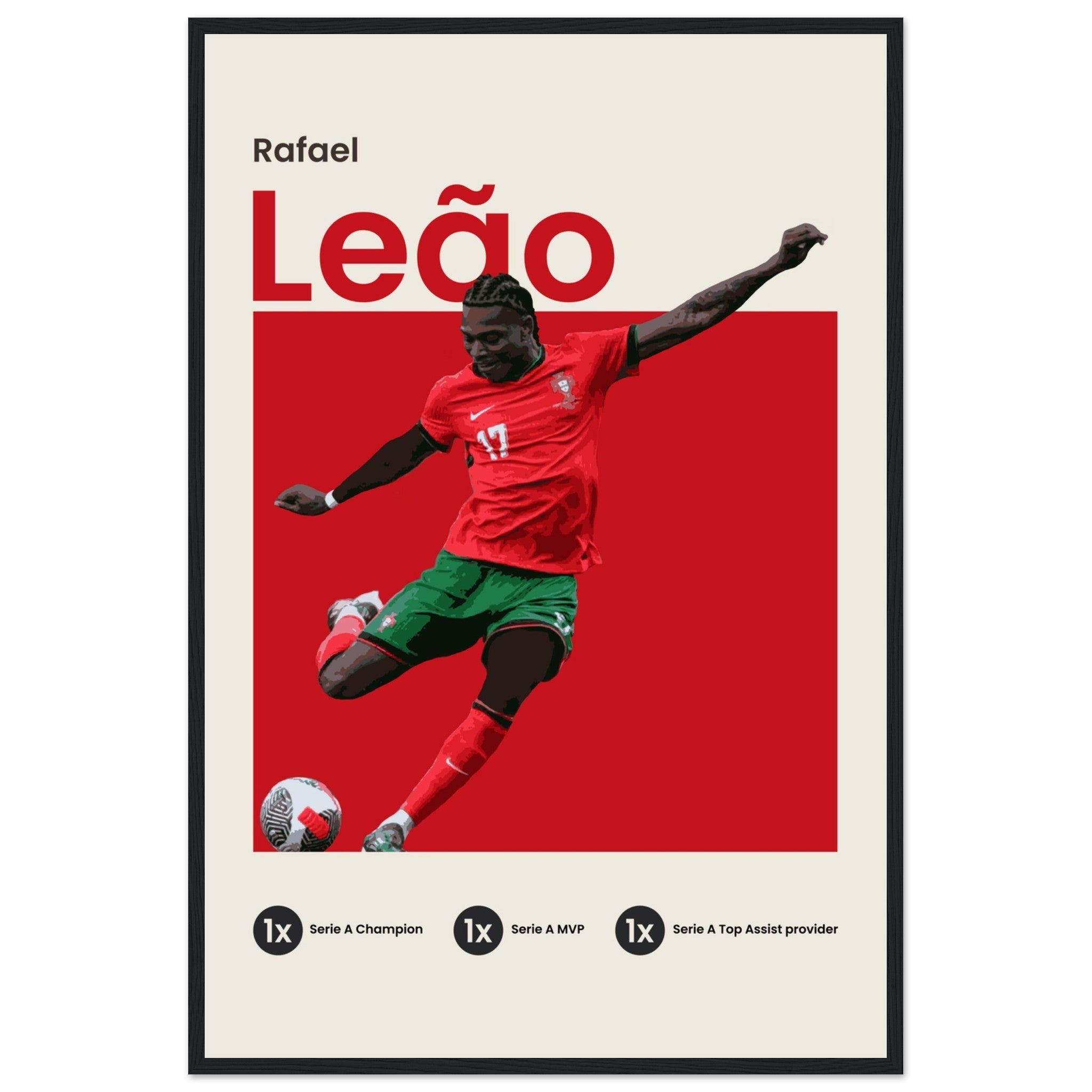 Rafael Leao - Euro 2024 - OverPrints