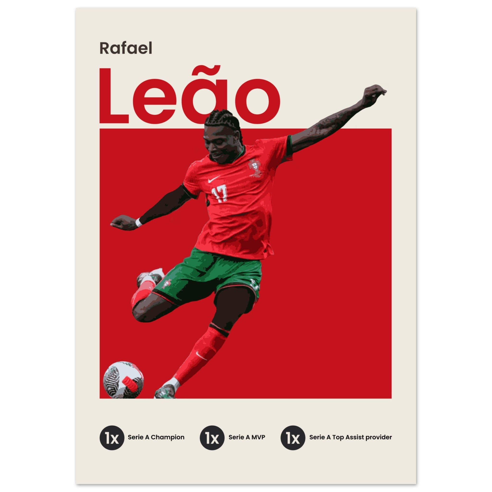 Rafael Leao - Euro 2024 - OverPrints