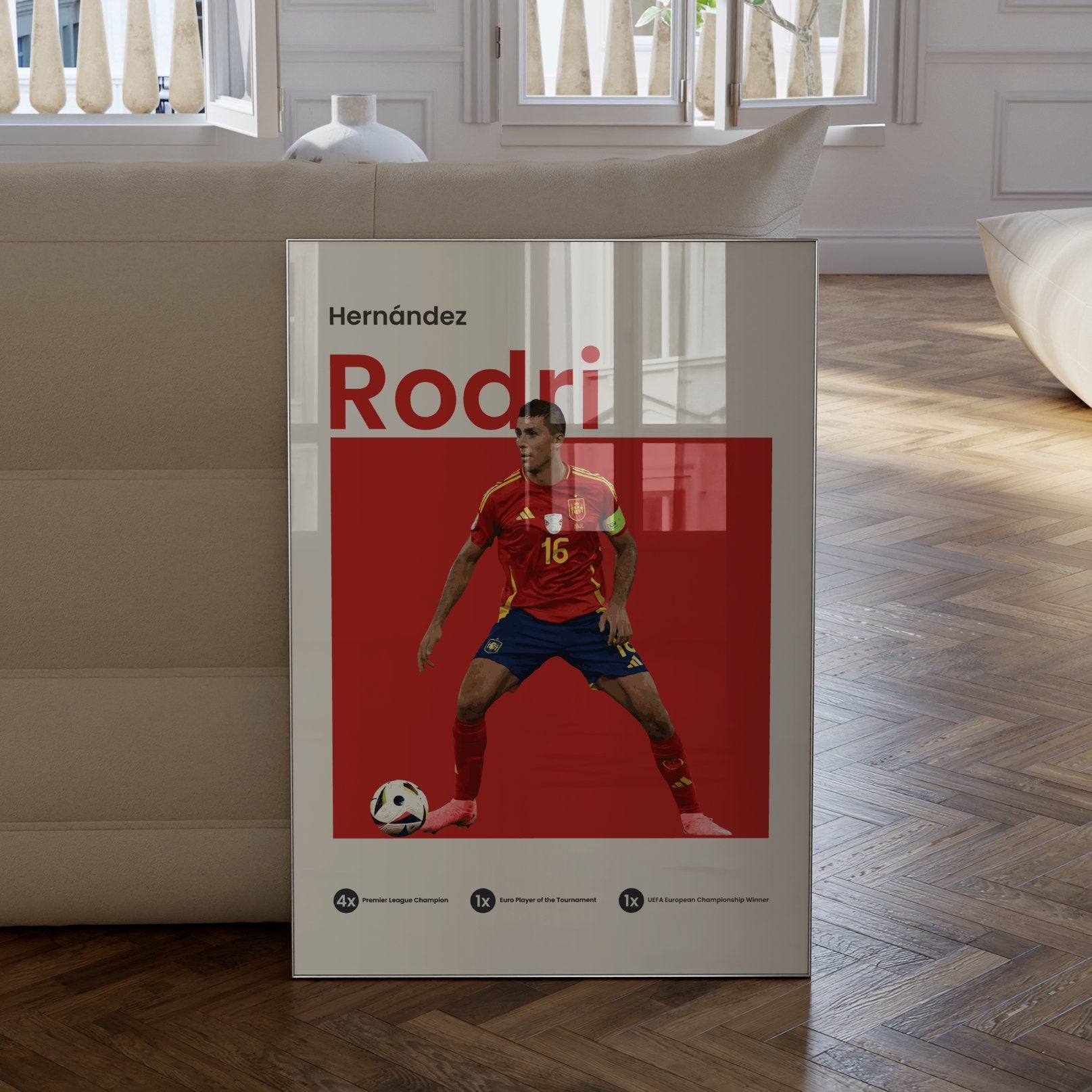 Rodri - Euro 2024 - OverPrints