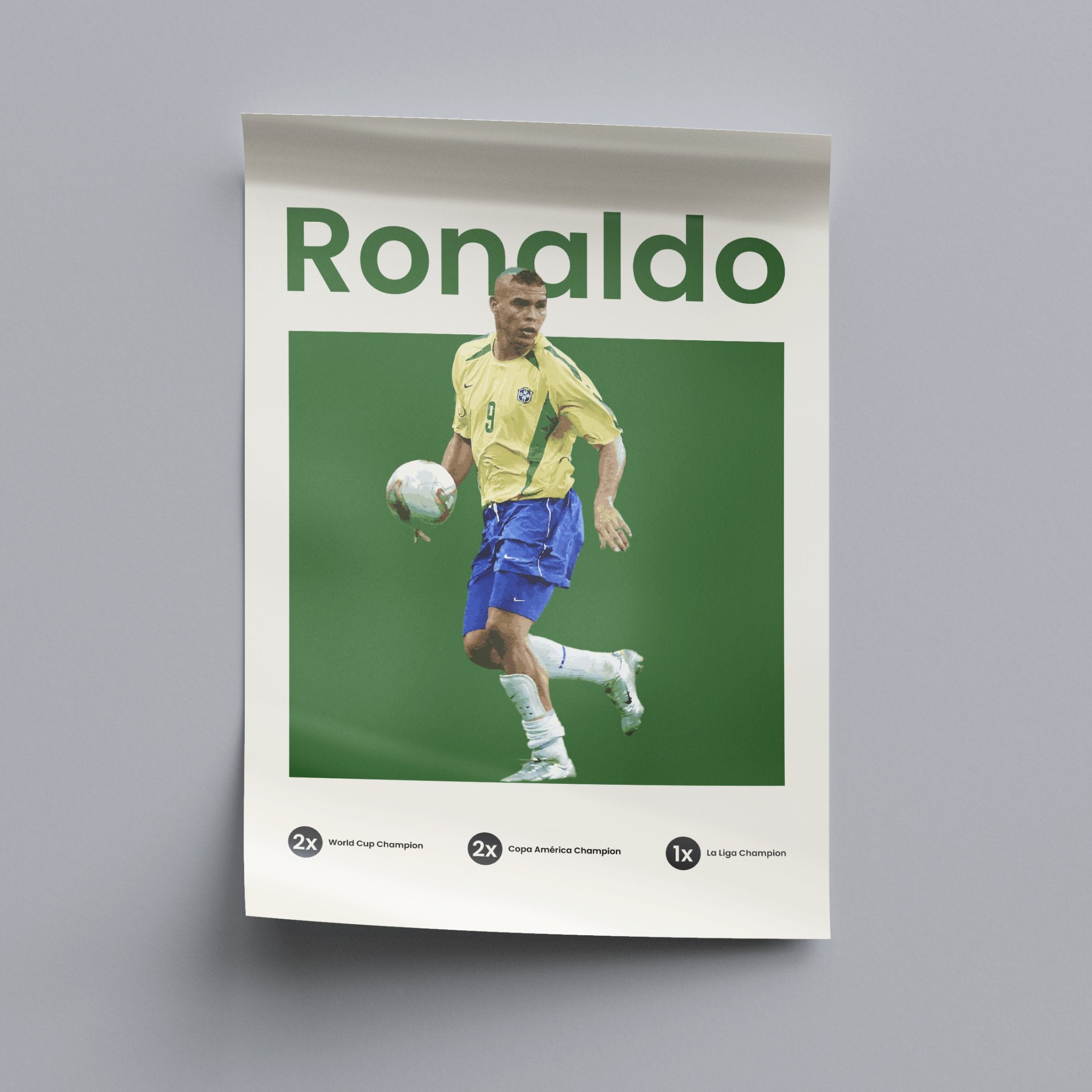 Ronaldo - Brazil - OverPrints