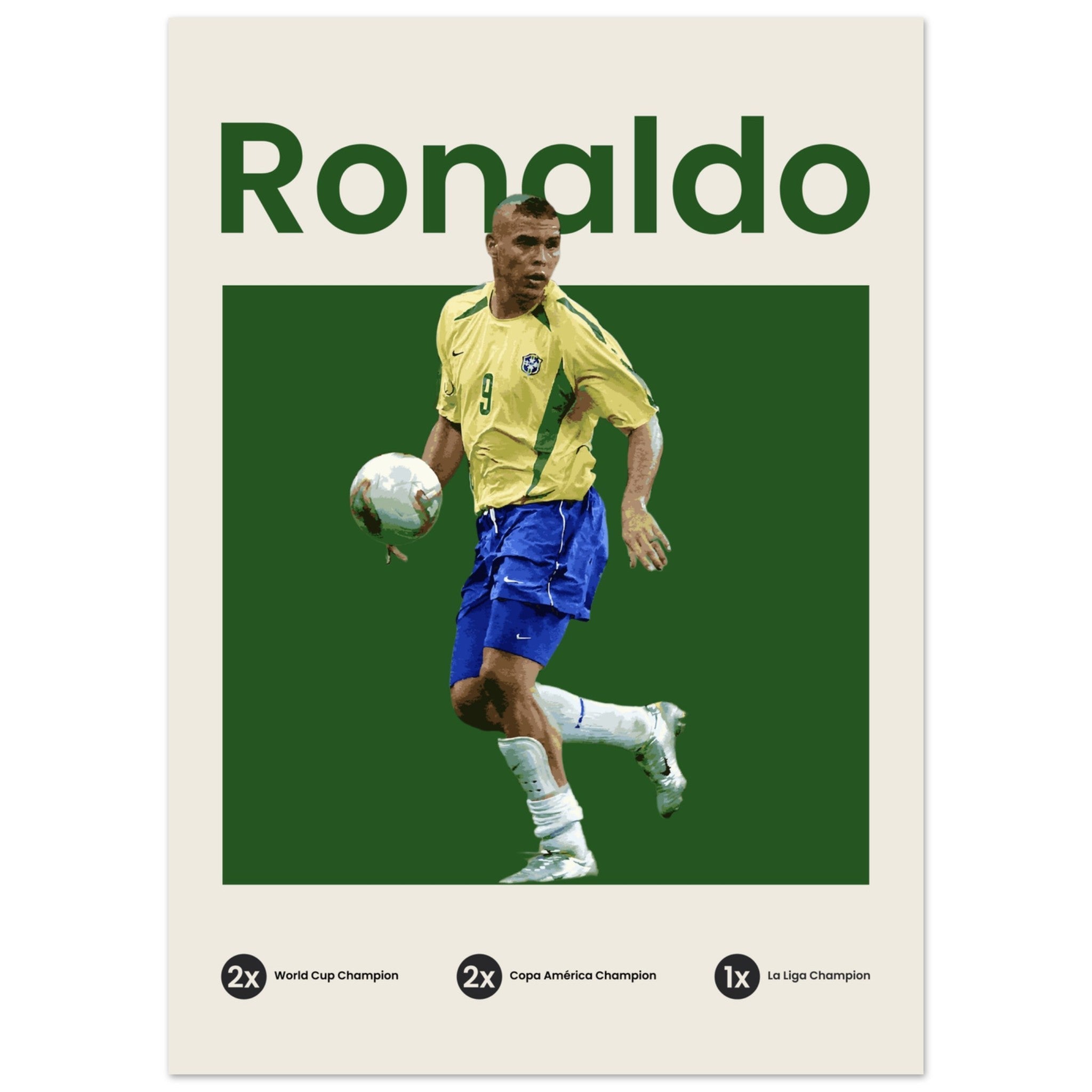 Ronaldo - Brazil - OverPrints