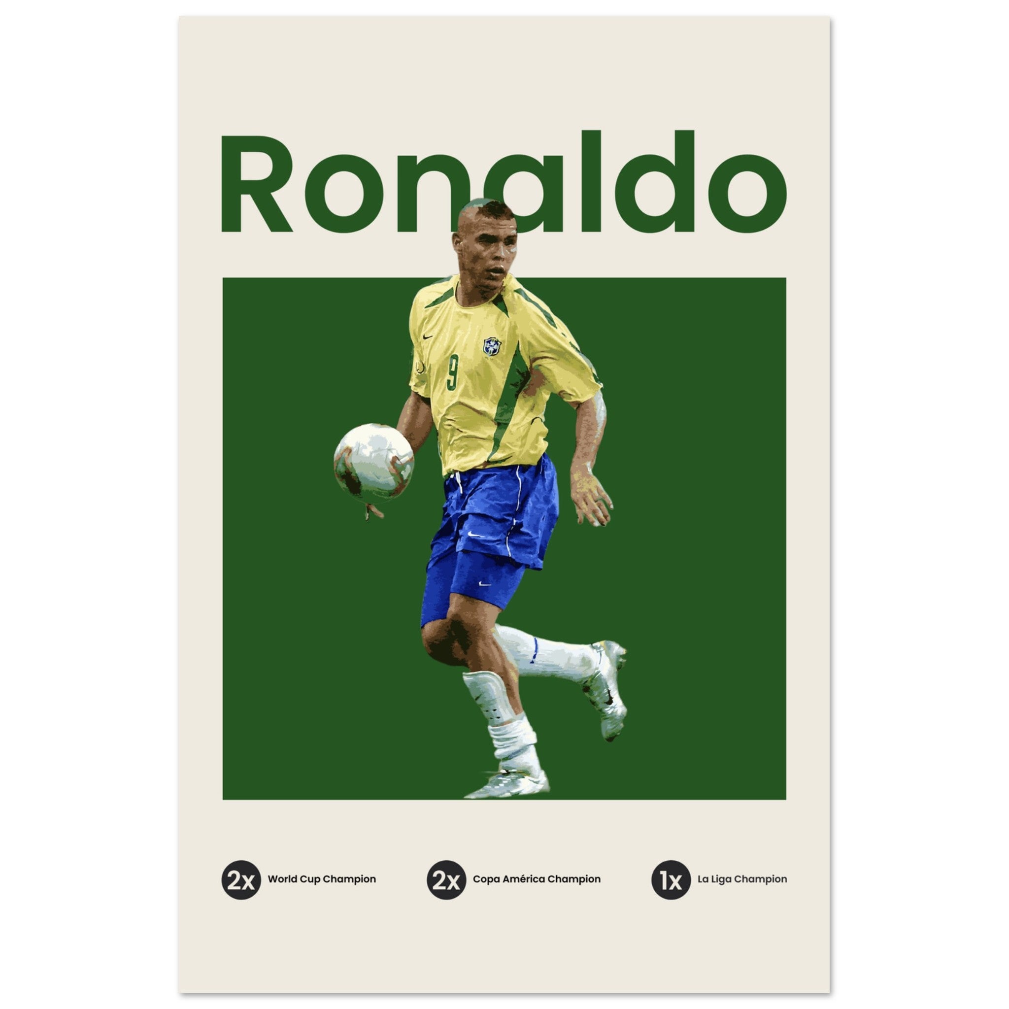 Ronaldo - Brazil - OverPrints