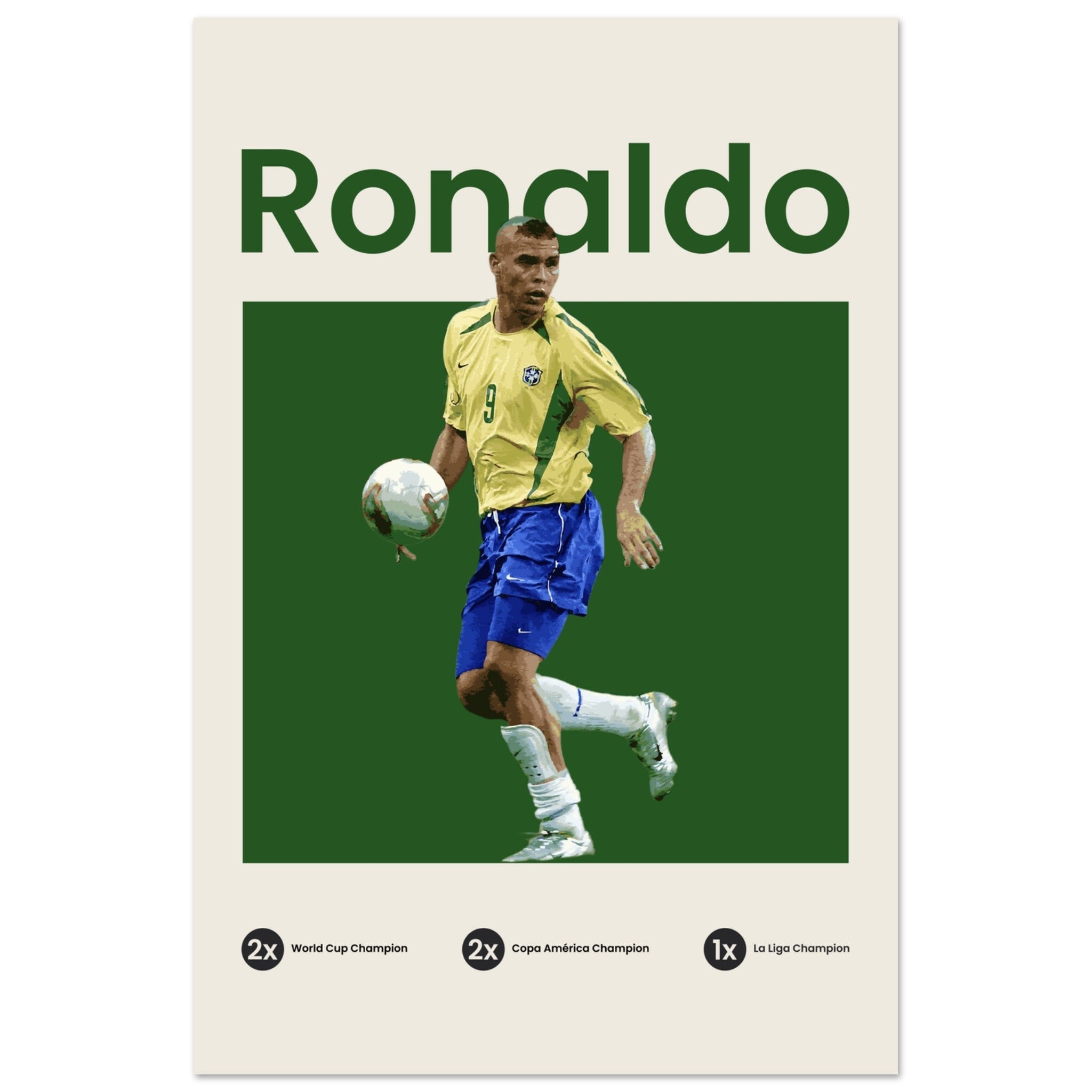 Ronaldo - Brazil - OverPrints