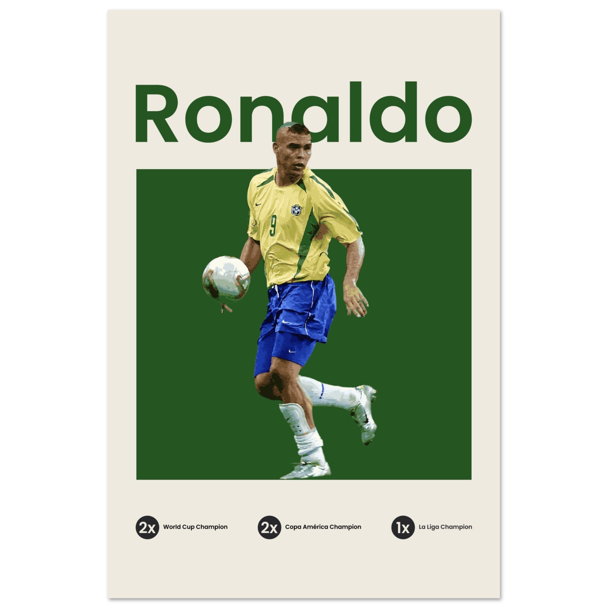 Ronaldo - Brazil - OverPrints