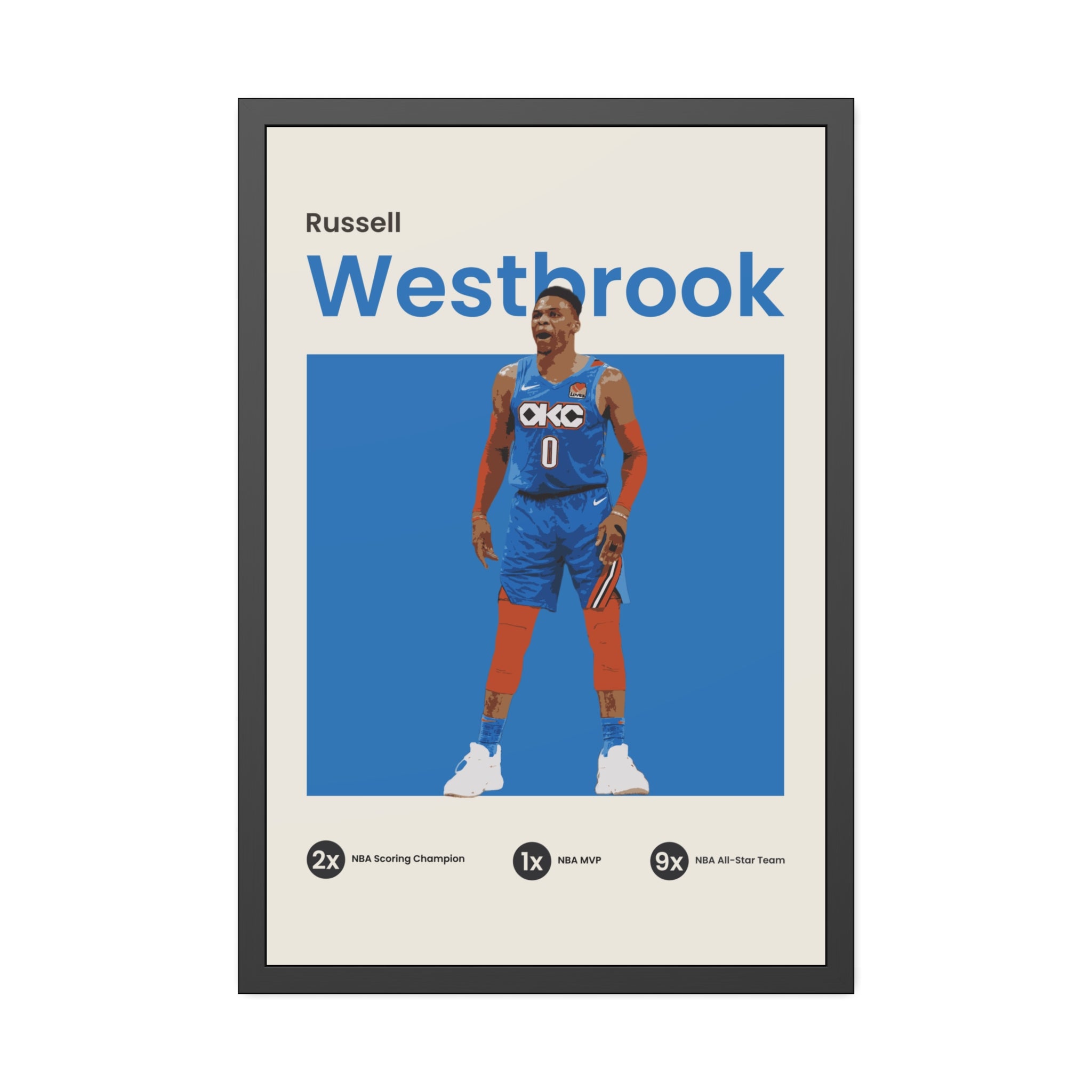 Russell Westbrook - OverPrints