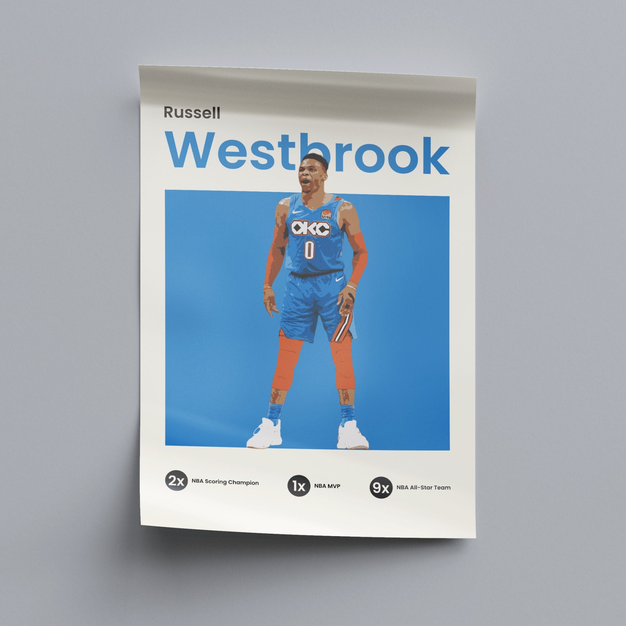 Russell Westbrook - OverPrints