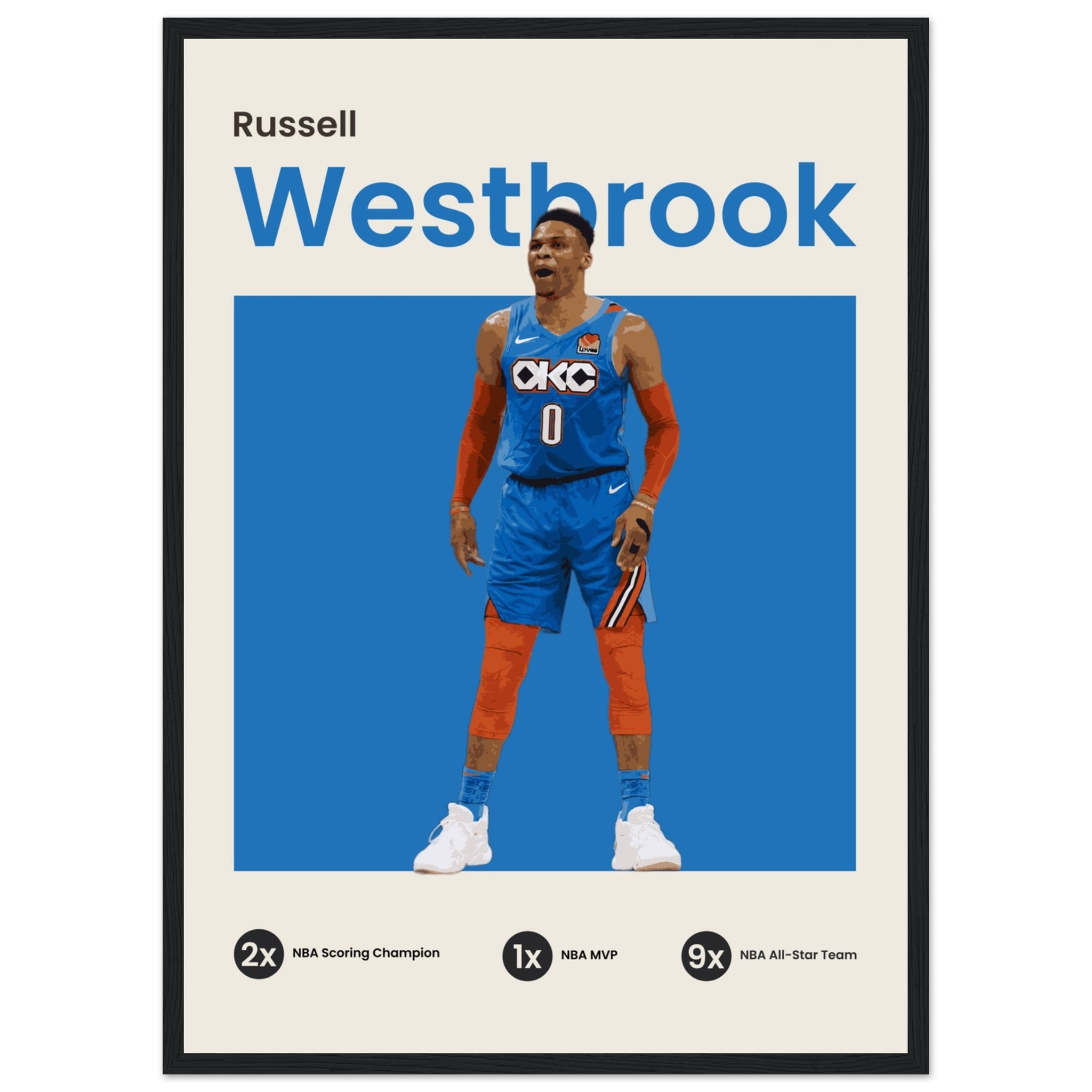 Russell Westbrook - OverPrints