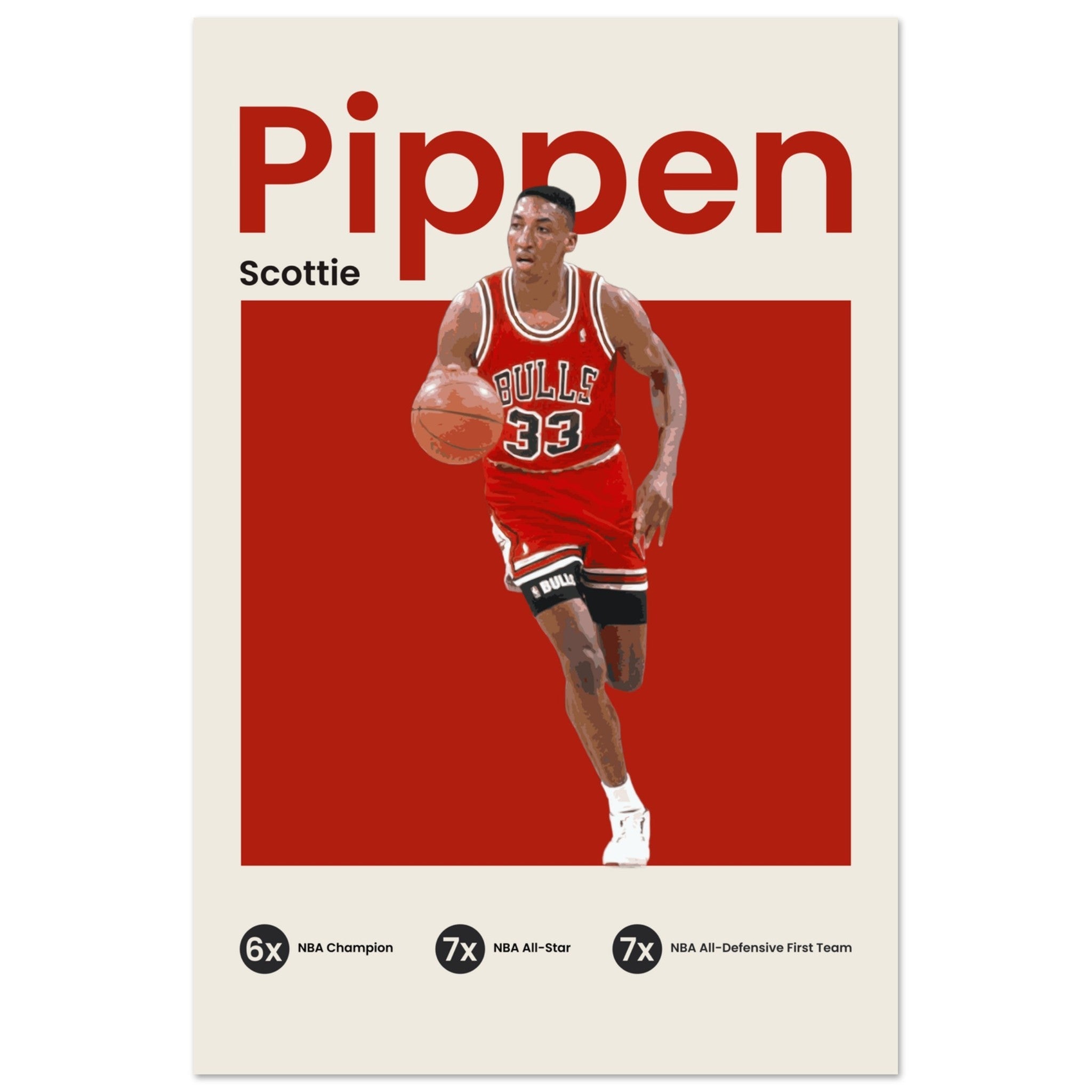 Scottie Pippen - OverPrints