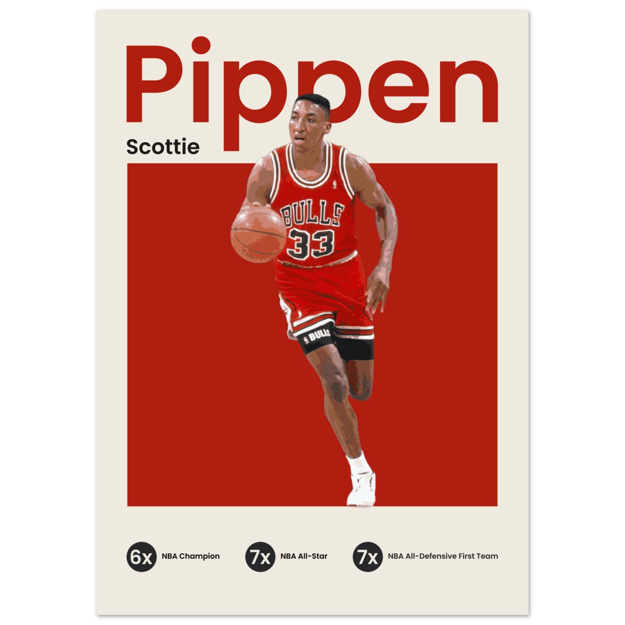 Scottie Pippen - OverPrints