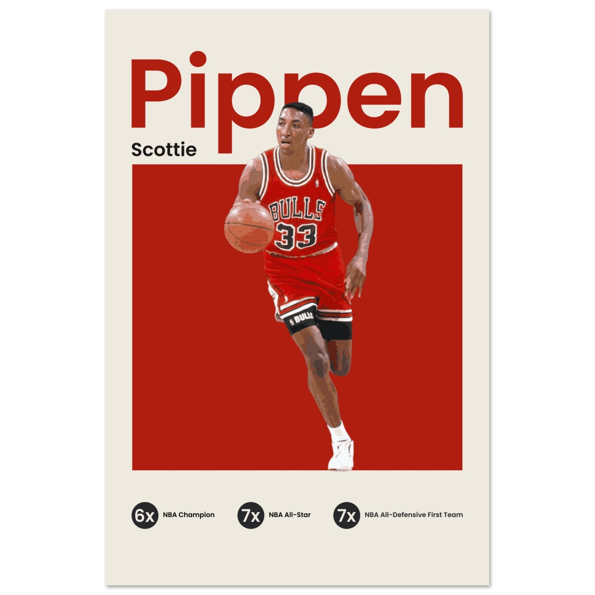 Scottie Pippen - OverPrints