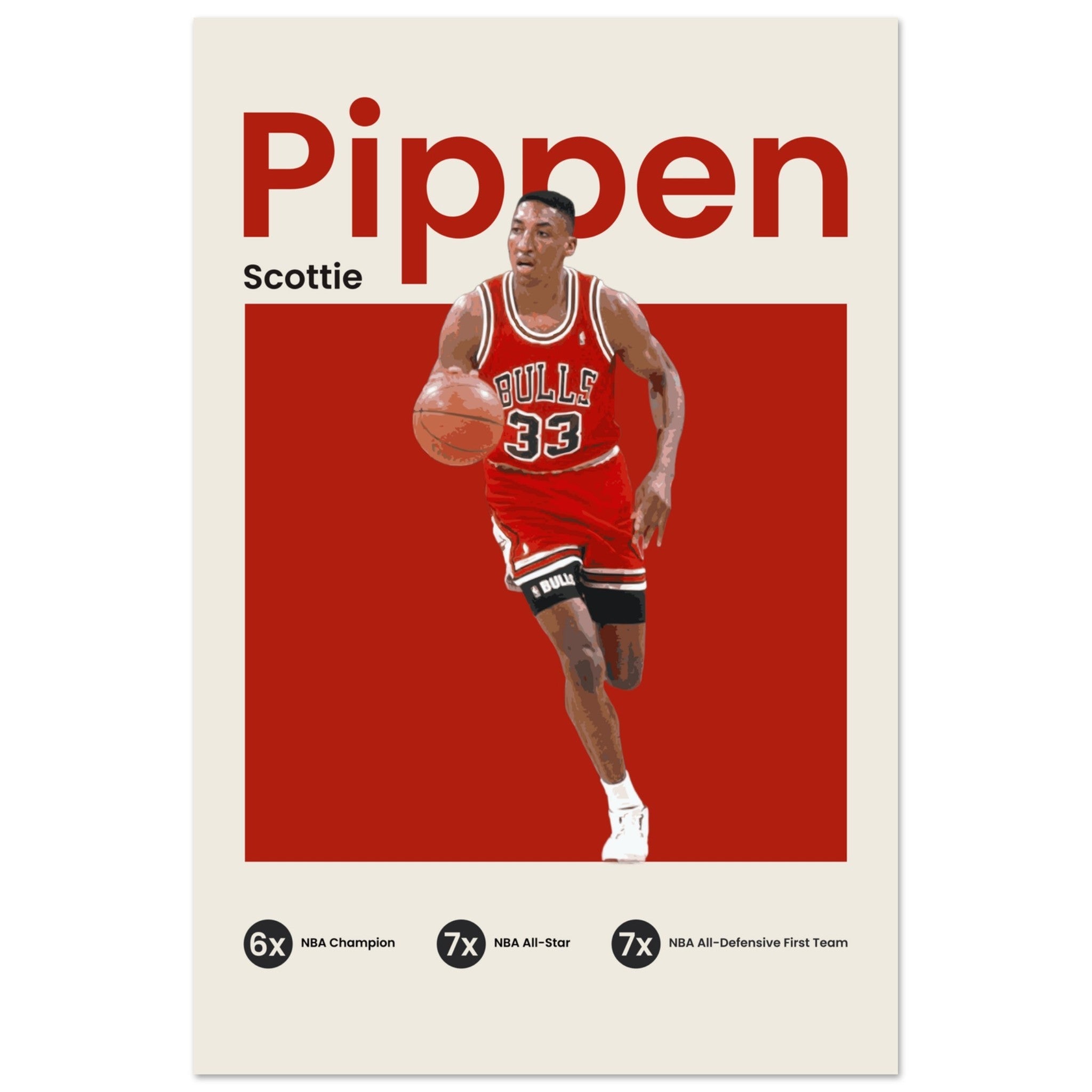 Scottie Pippen - OverPrints