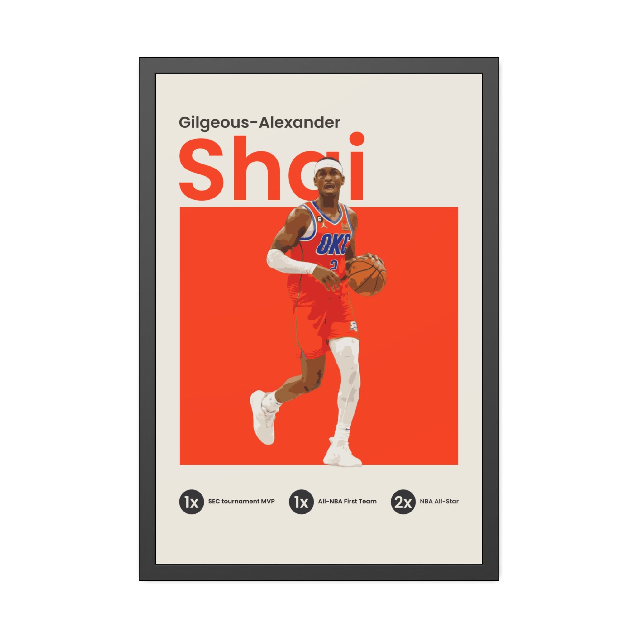 Shai Gilgeous - Alexander - OverPrints