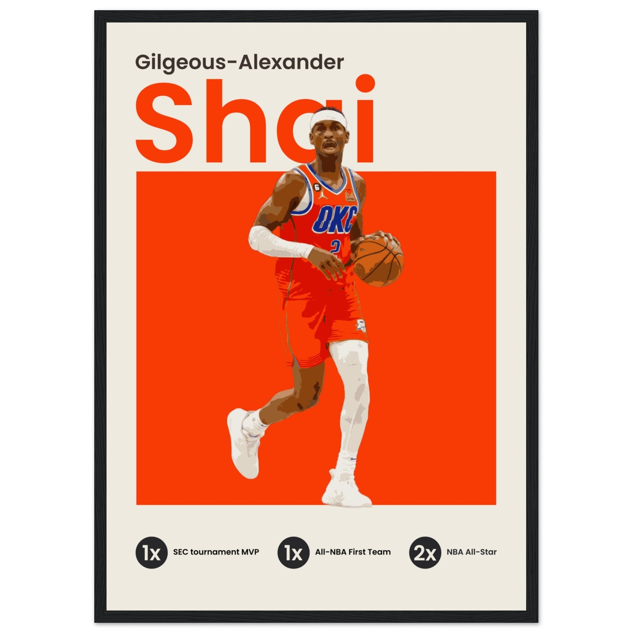 Shai Gilgeous - Alexander - OverPrints