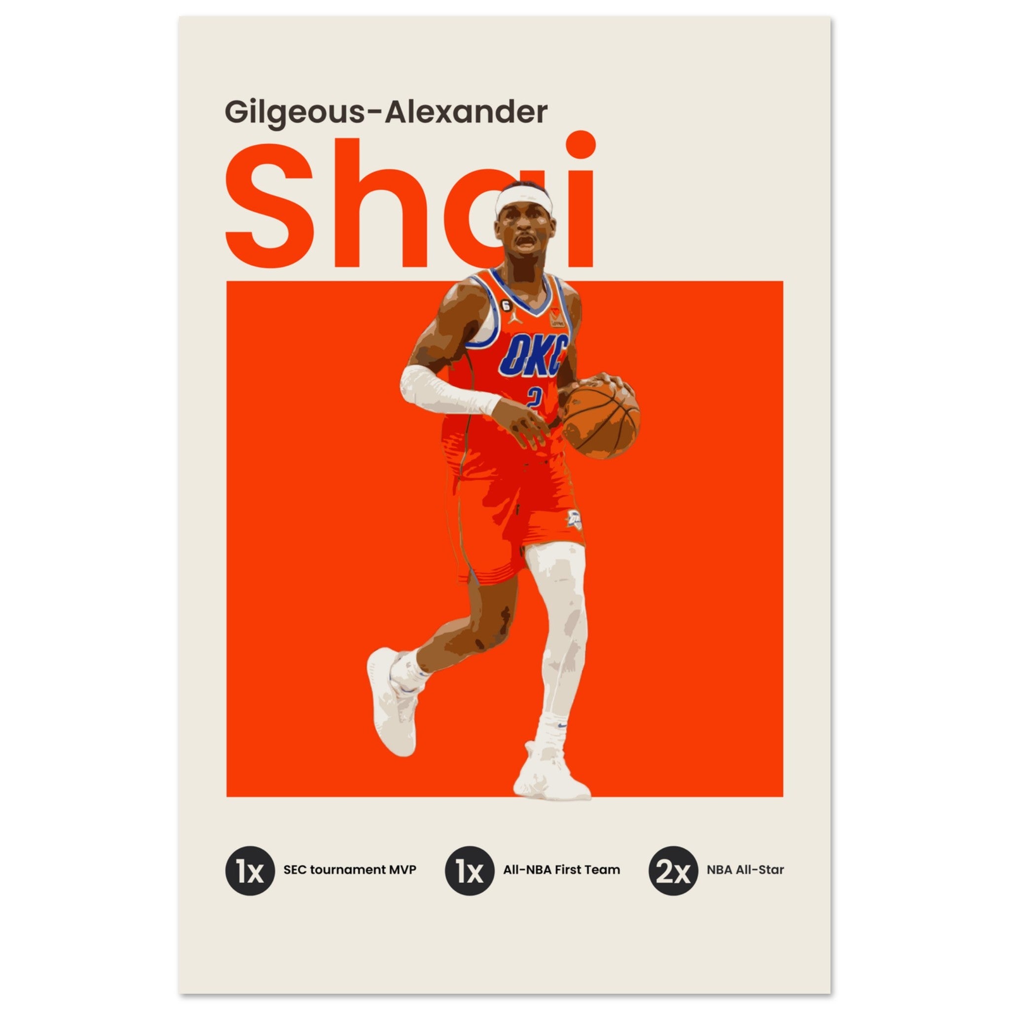 Shai Gilgeous - Alexander - OverPrints