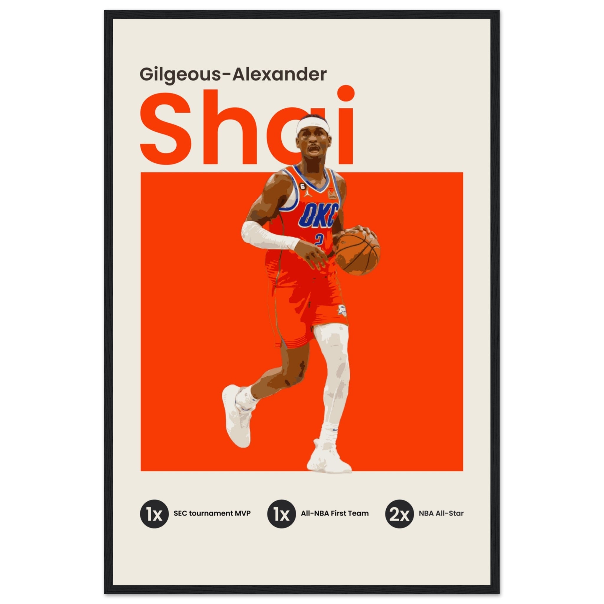 Shai Gilgeous - Alexander - OverPrints