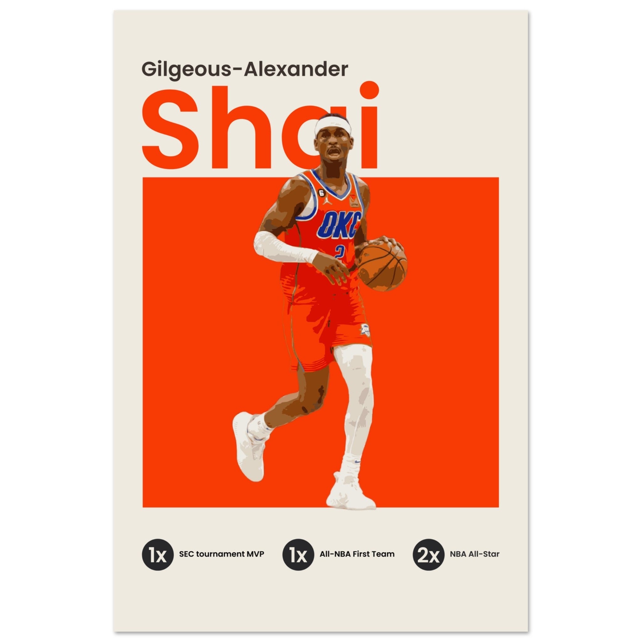 Shai Gilgeous - Alexander - OverPrints