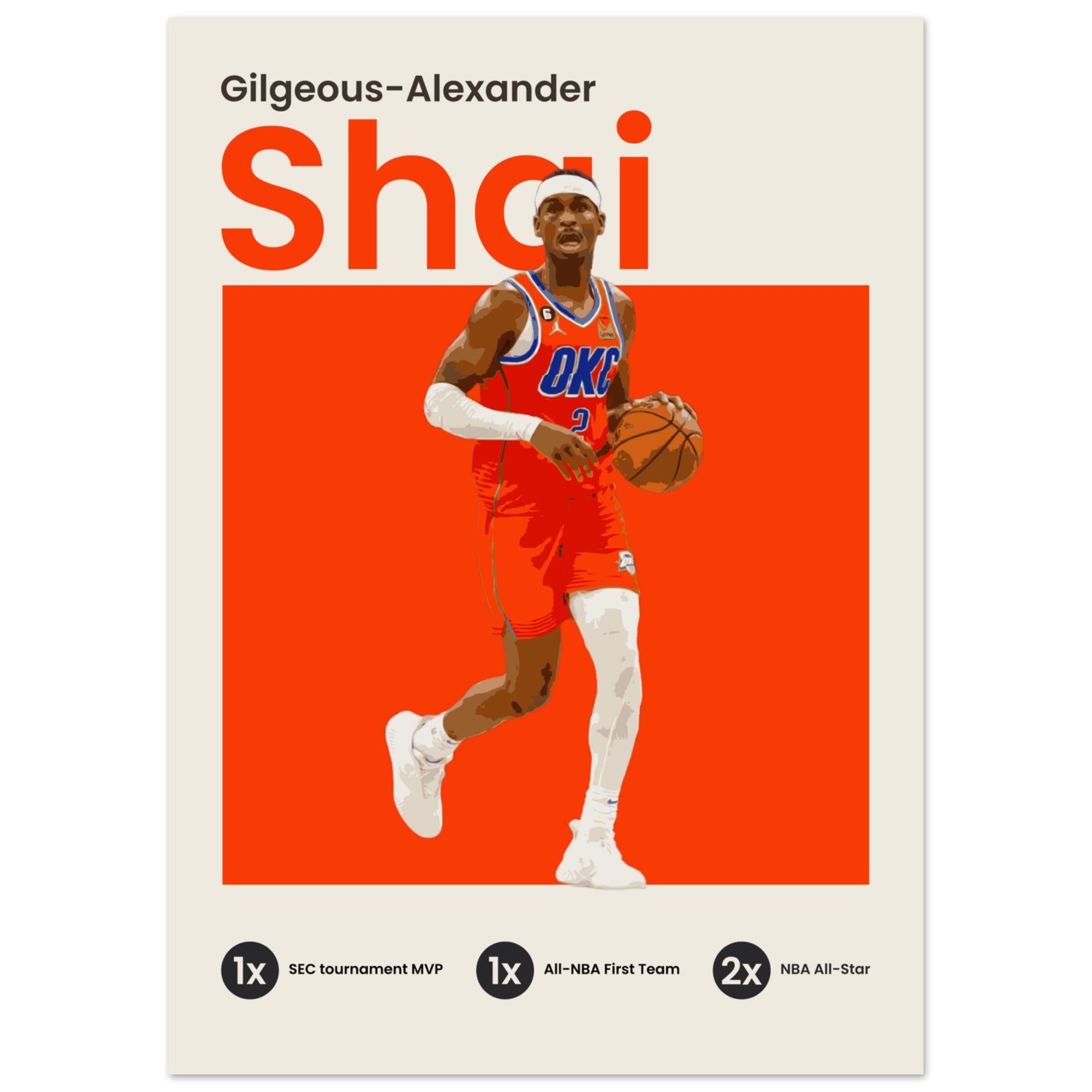 Shai Gilgeous - Alexander - OverPrints