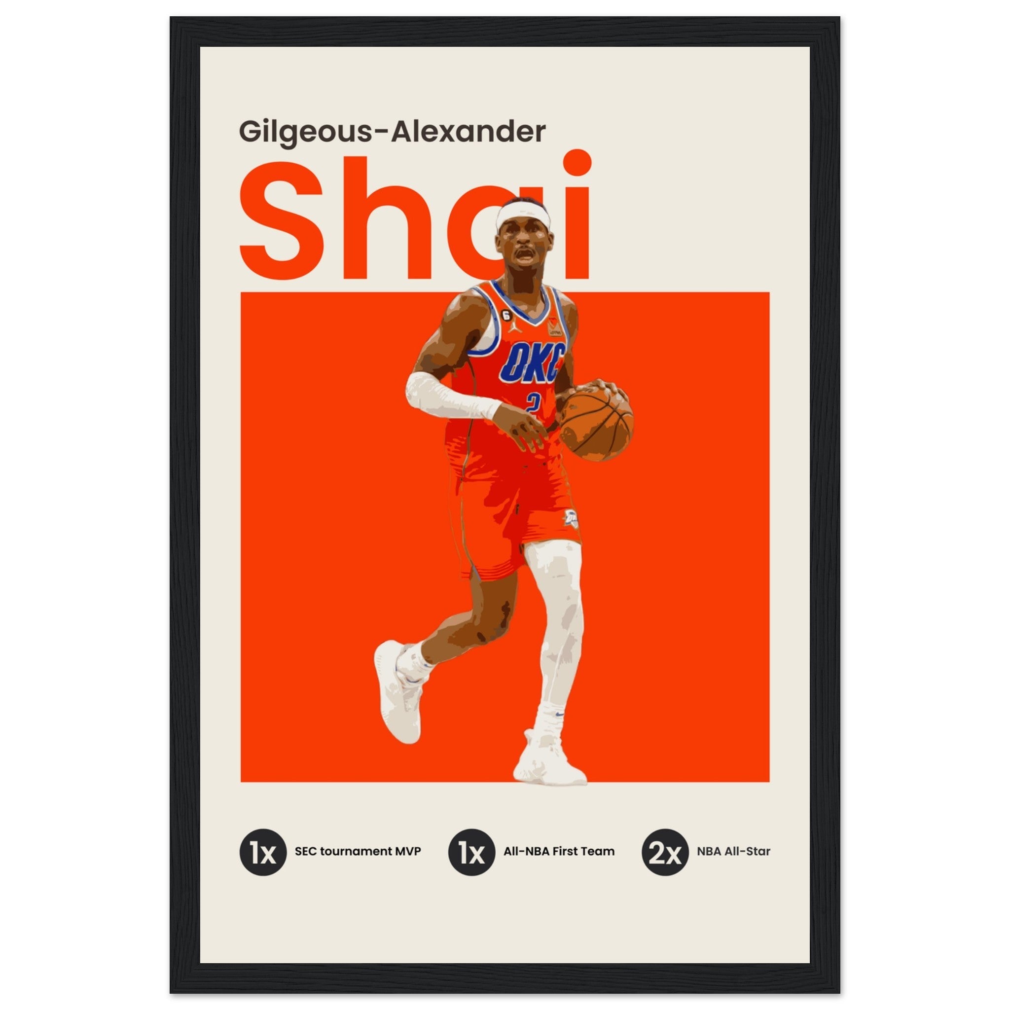 Shai Gilgeous - Alexander - OverPrints