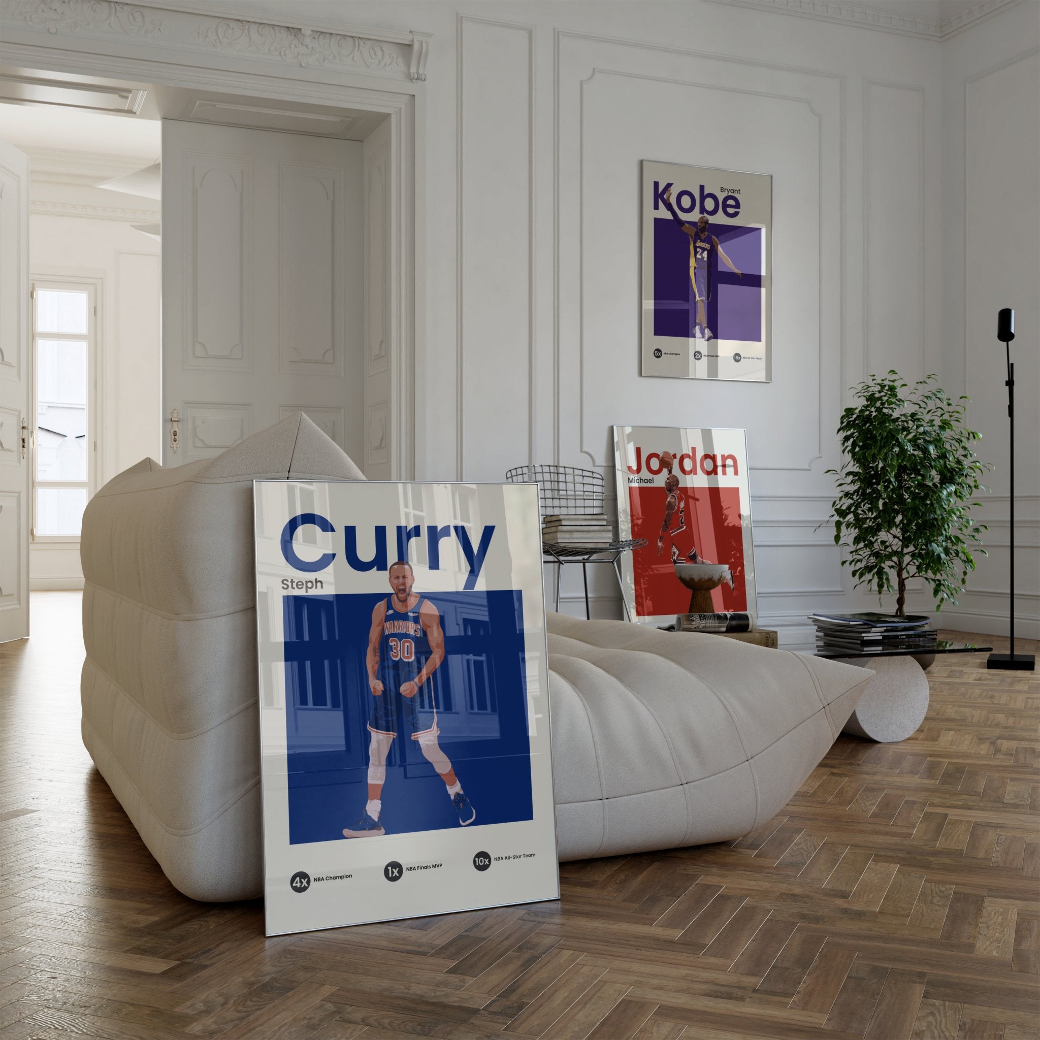 Steph Curry - Blue - OverPrints