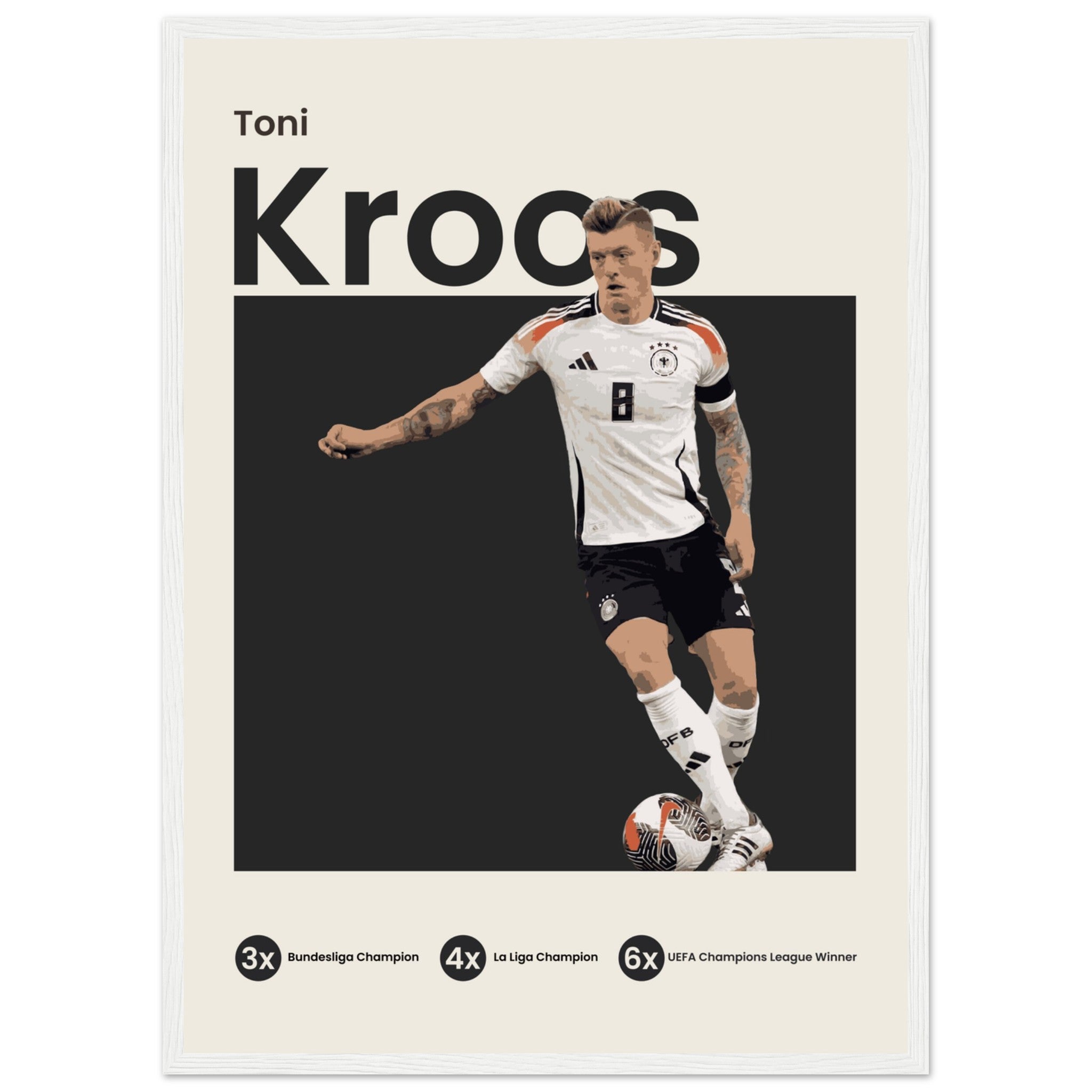 Toni Kroos - Germany - OverPrints