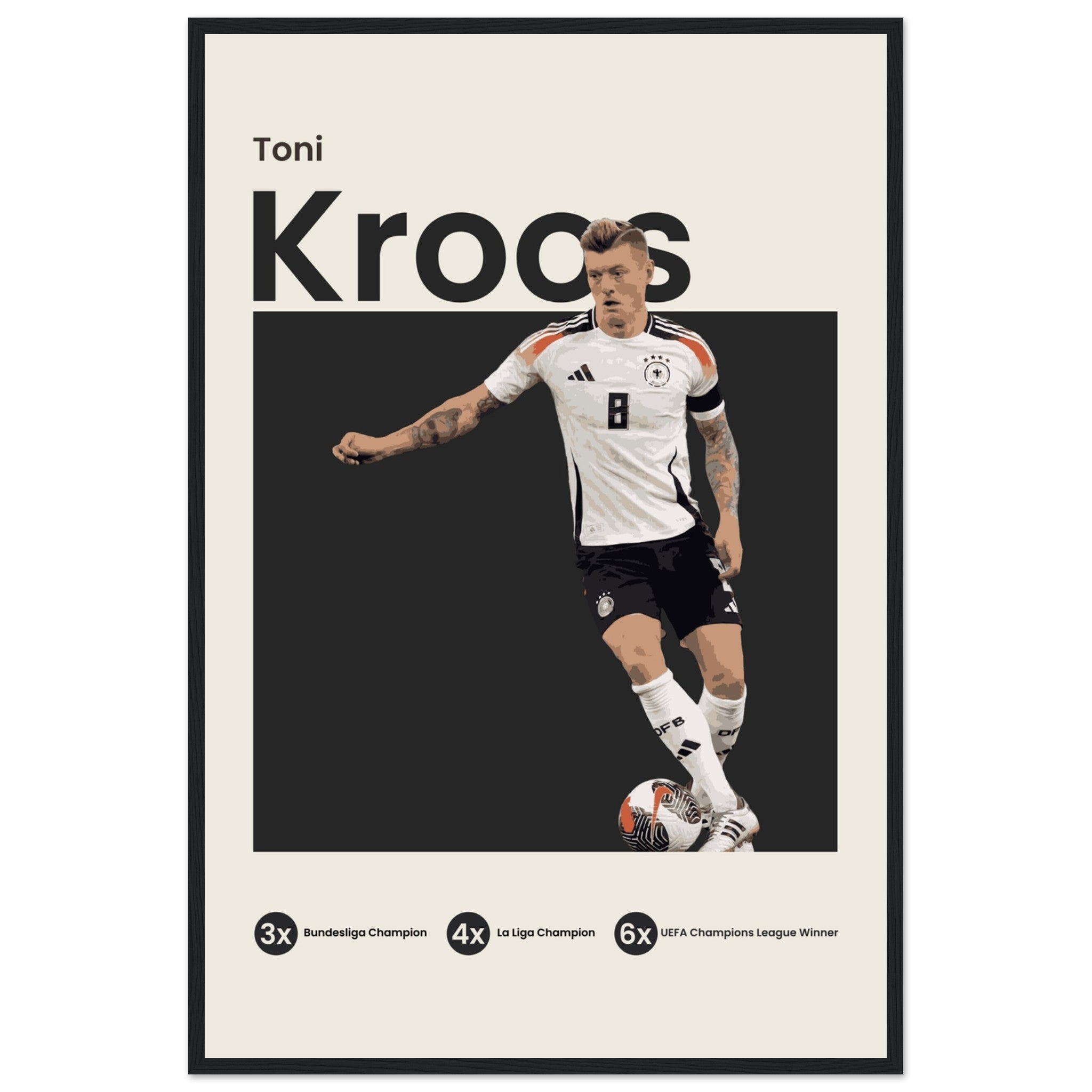 Toni Kroos - Germany - OverPrints