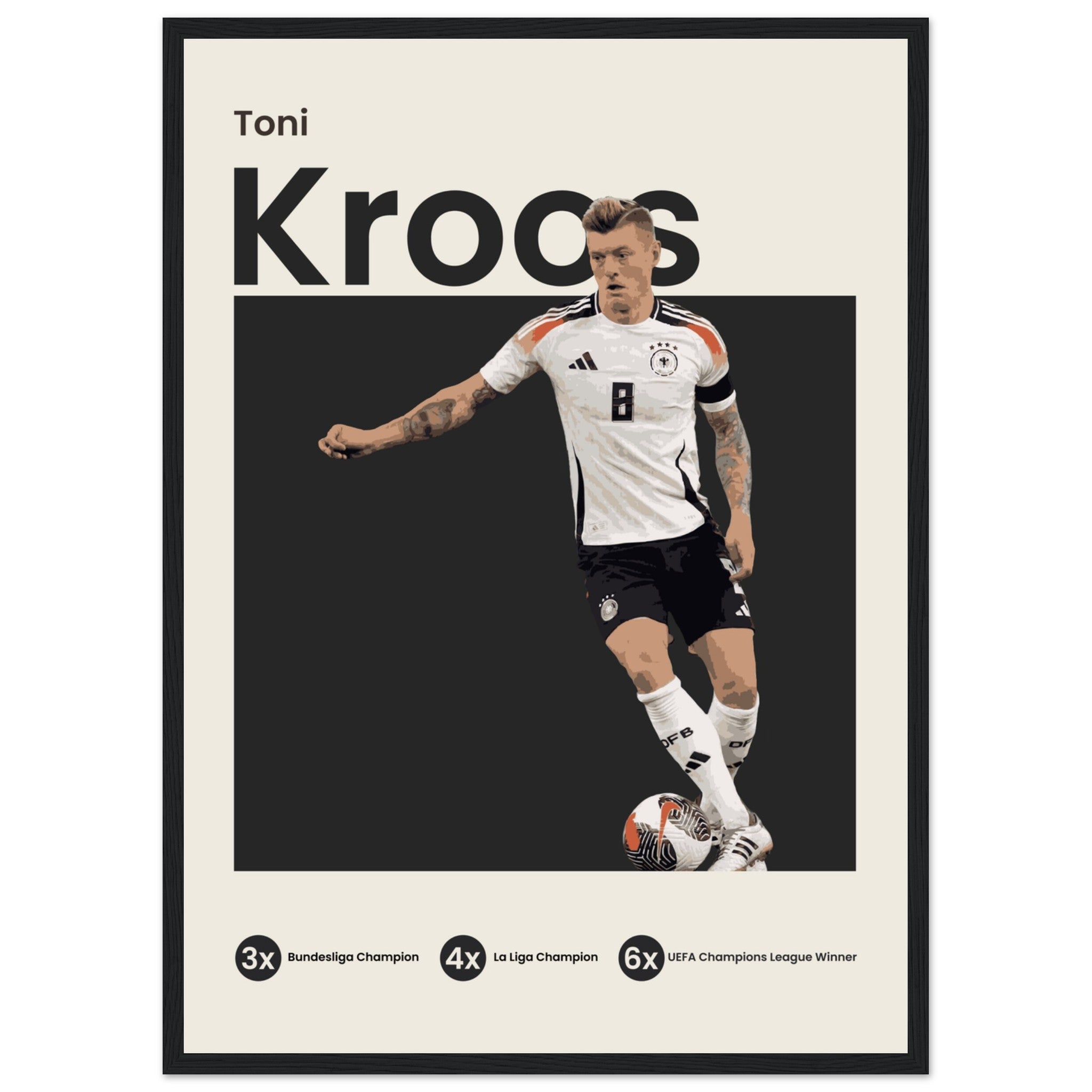 Toni Kroos - Germany - OverPrints